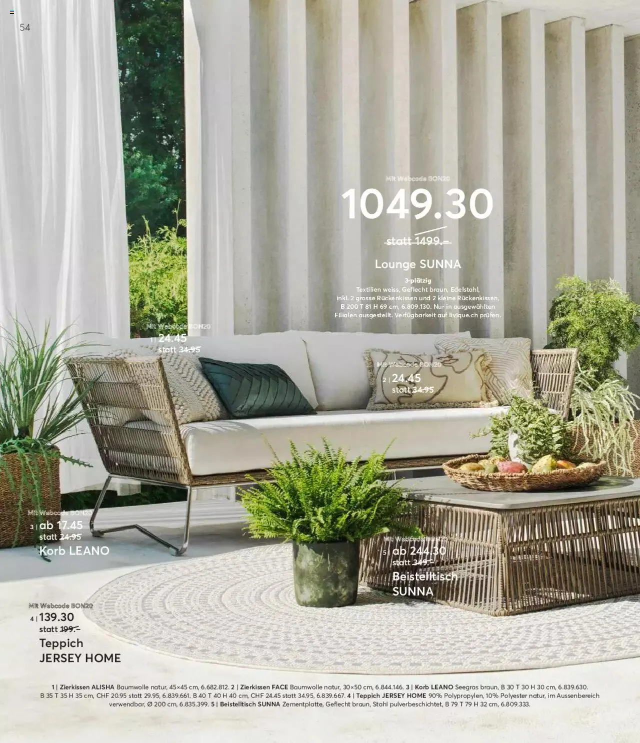 Livique Katalog von 28. Februar bis 31. Dezember 2023 - Prospekt seite  52