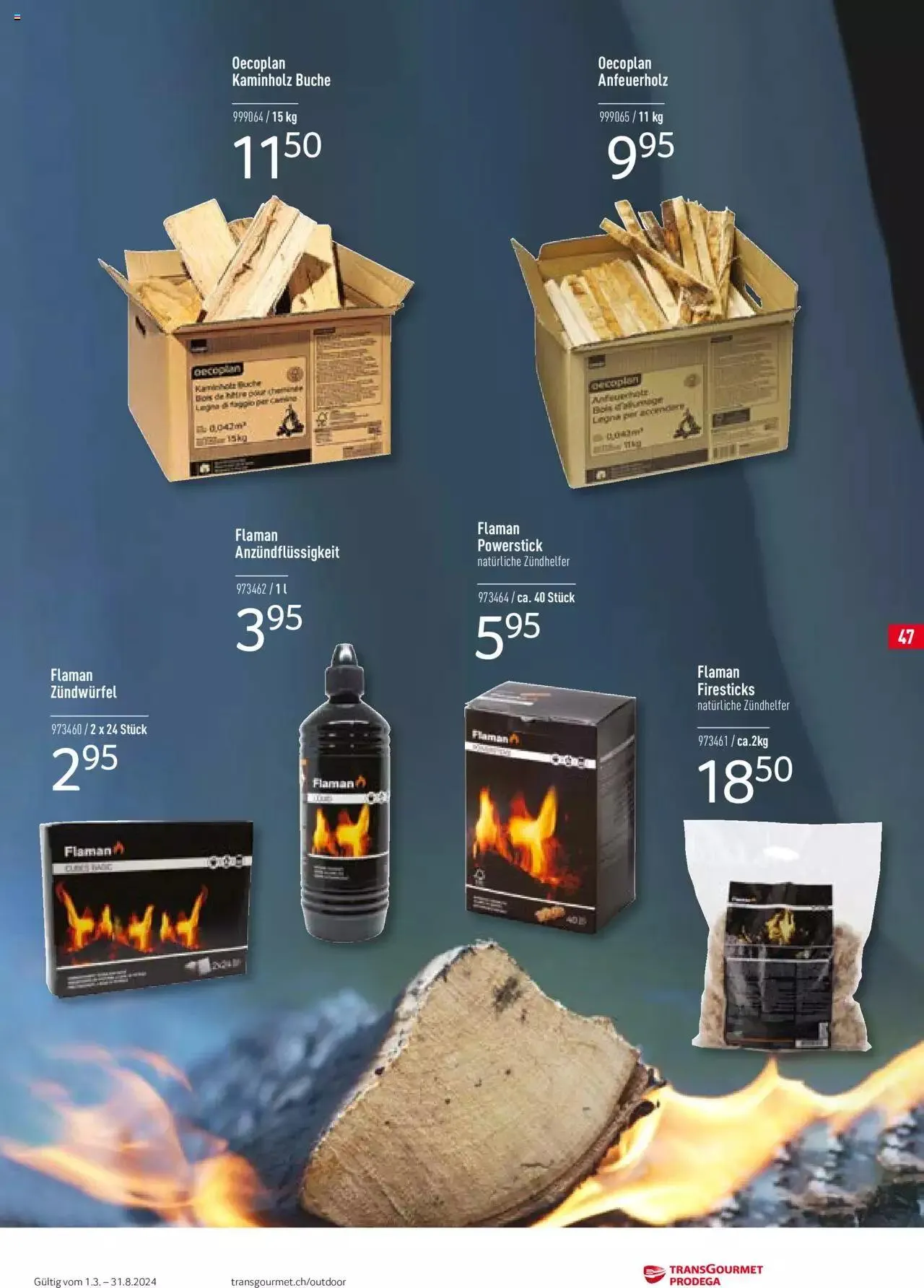 Prodega Outdoor Katalog 2024 von 26. Februar bis 26. Februar 2025 - Prospekt seite  47