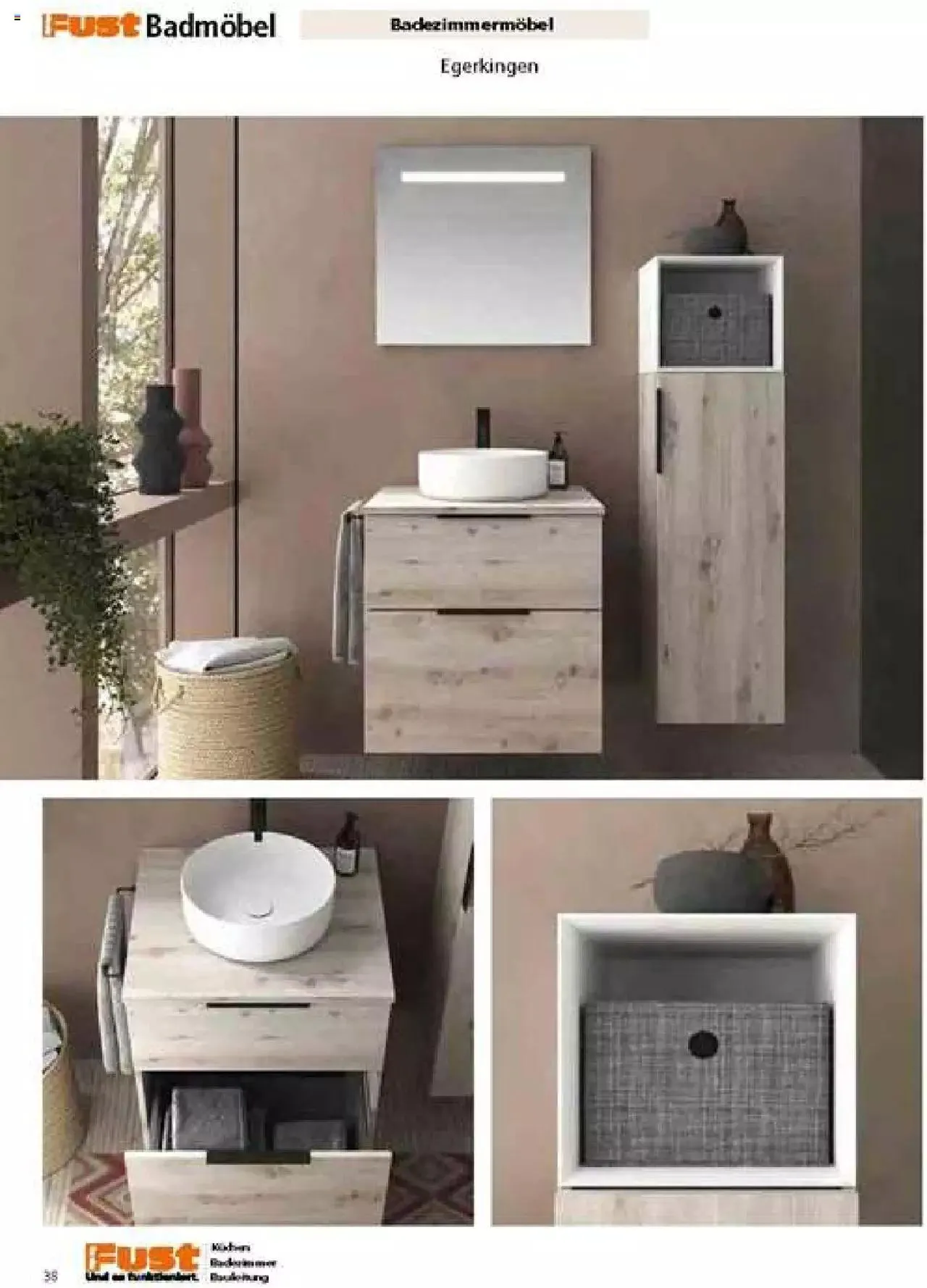 Fust Badezimmermagazin von 17. April bis 31. Dezember 2023 - Prospekt seite  38