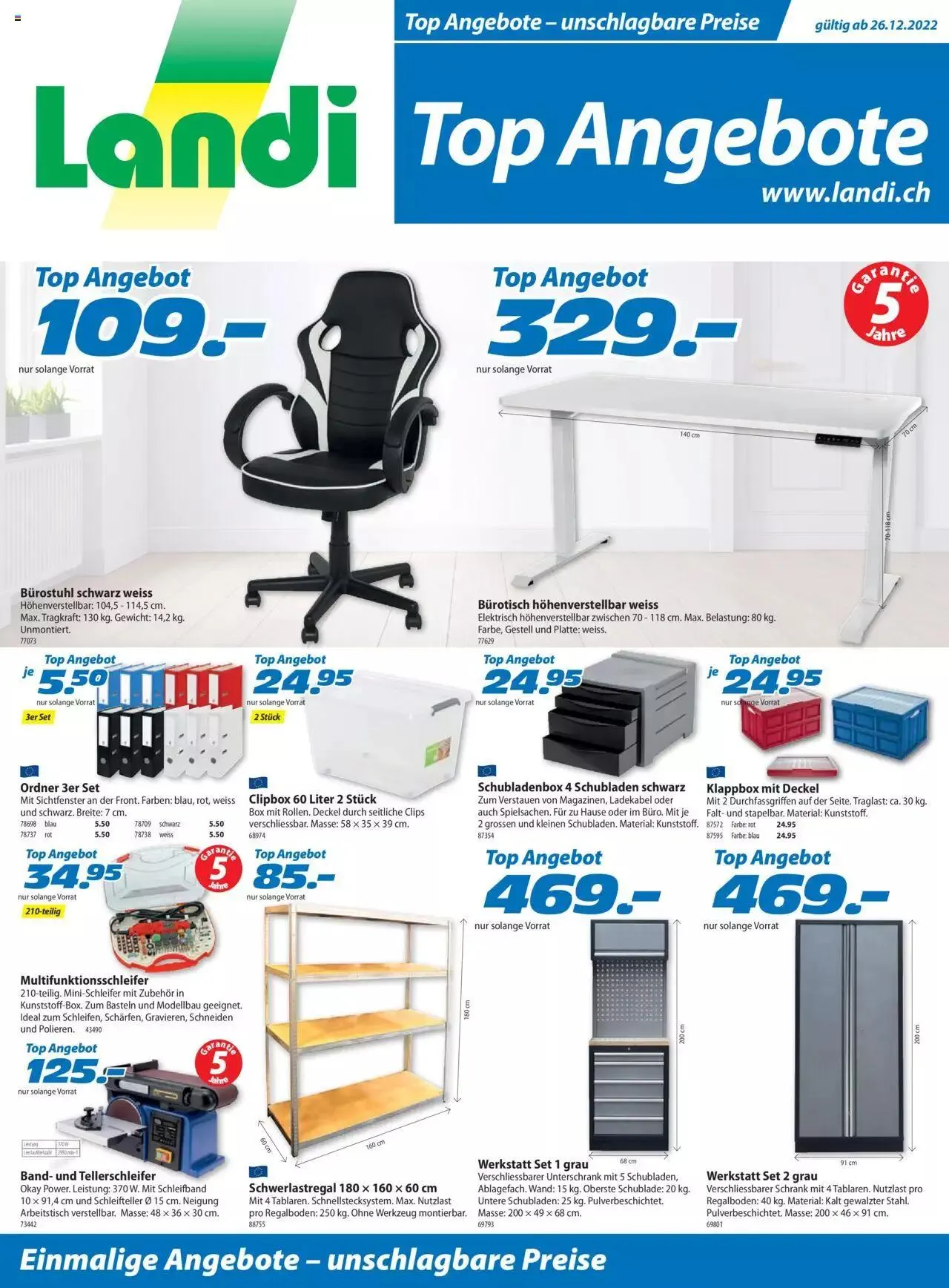 Landi - Aktueller Prospekt von 26. Dezember bis 31. Dezember 2023 - Prospekt seite  17