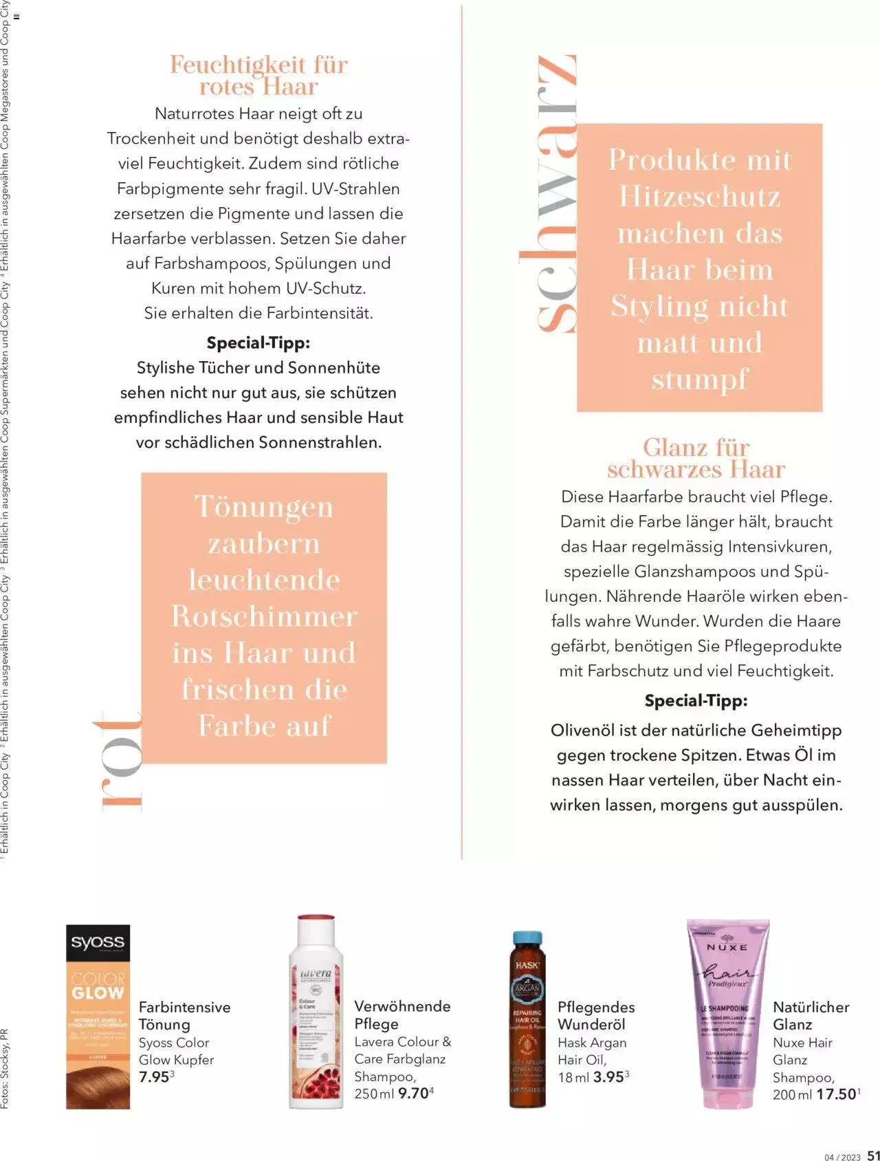 Coop Aktionen Beauty & Life von 1. August bis 31. Dezember 2023 - Prospekt seite  51