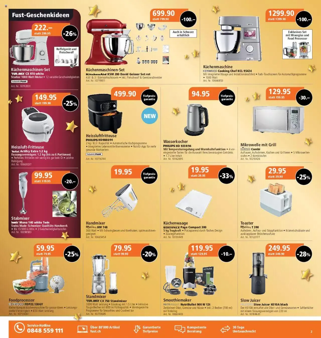 Fust Aktionen von 4. Dezember bis 10. Dezember 2023 - Prospekt seite 2
