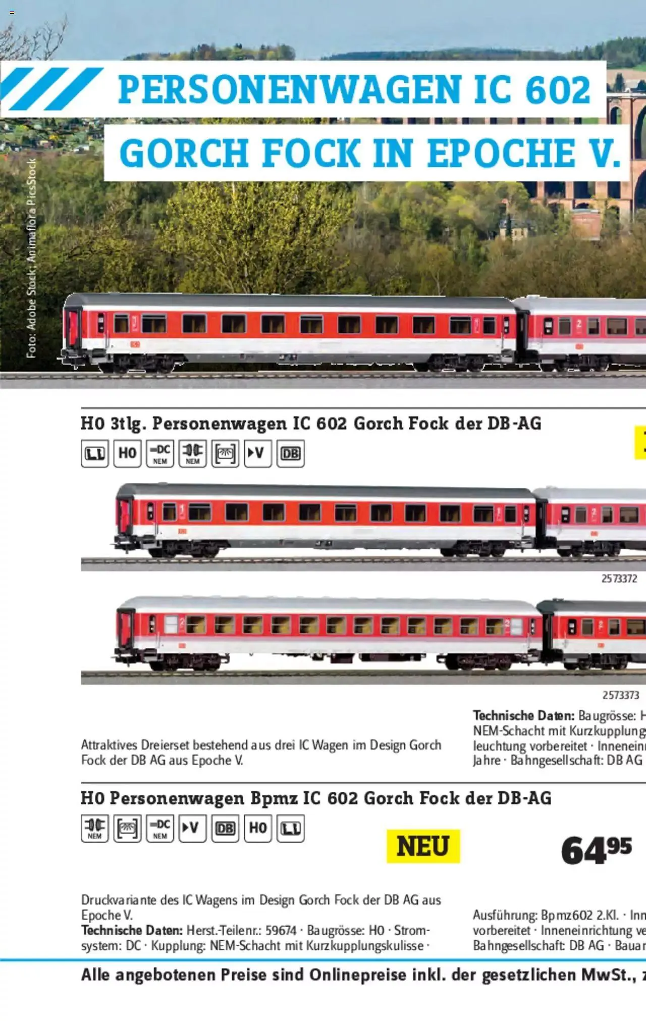 Conrad - Modellbahn Katalog 2022/23 von 5. September bis 31. Dezember 2023 - Prospekt seite  213