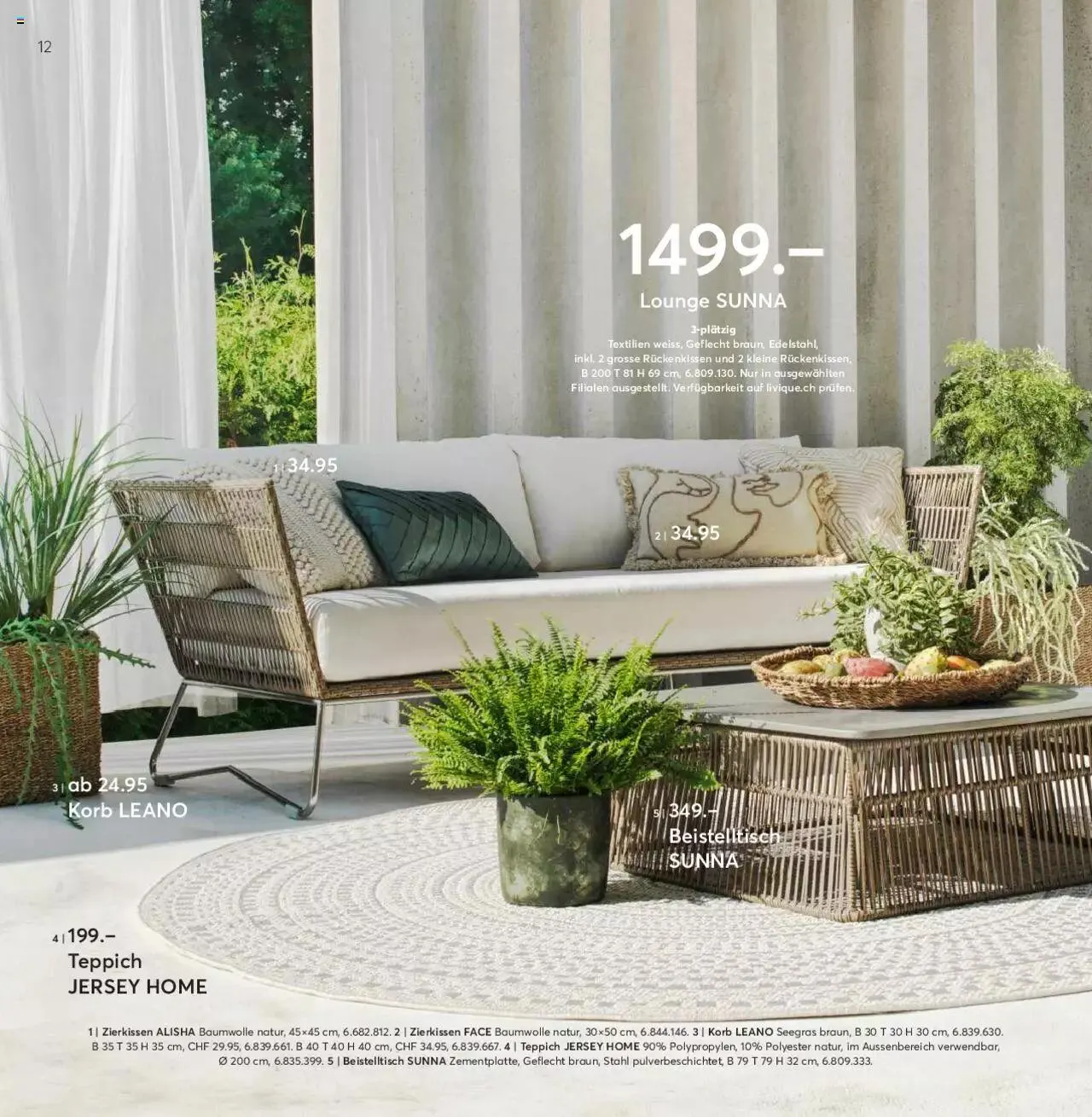 Livique Wohne wie du lebst von 28. Februar bis 31. Dezember 2023 - Prospekt seite  12