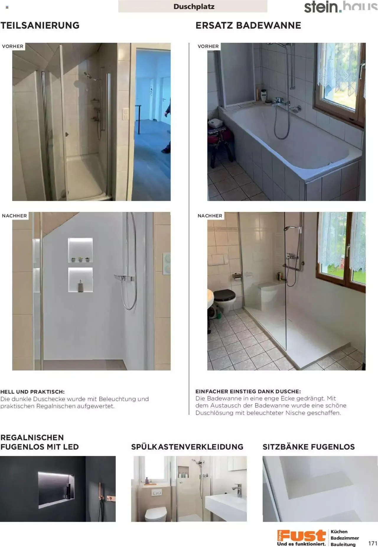 Fust Aktionen Badezimmermagazin von 17. April bis 31. Dezember 2024 - Prospekt seite  171