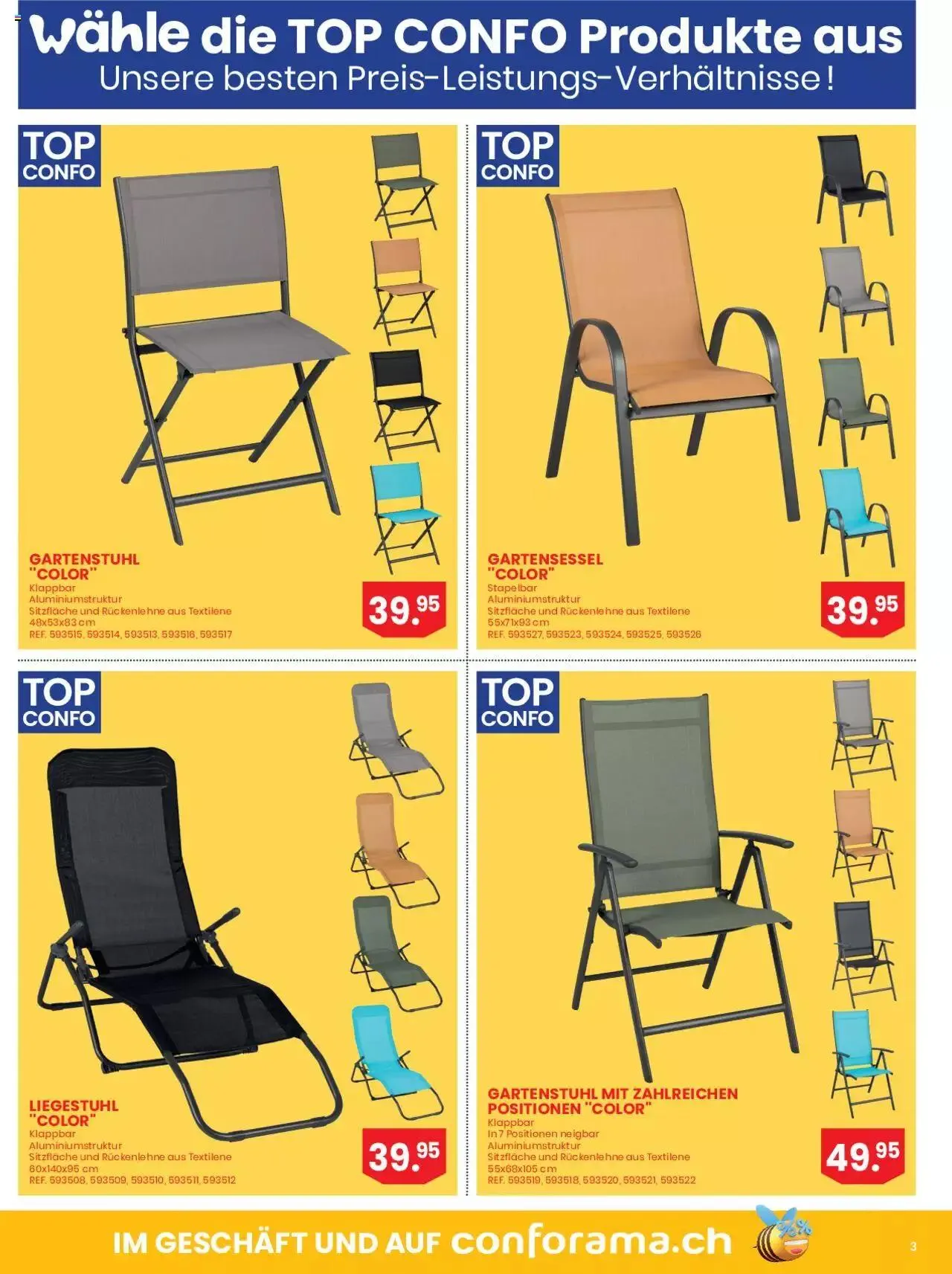 Conforama Katalog von 14. Mai bis 20. Mai 2024 - Prospekt seite  3