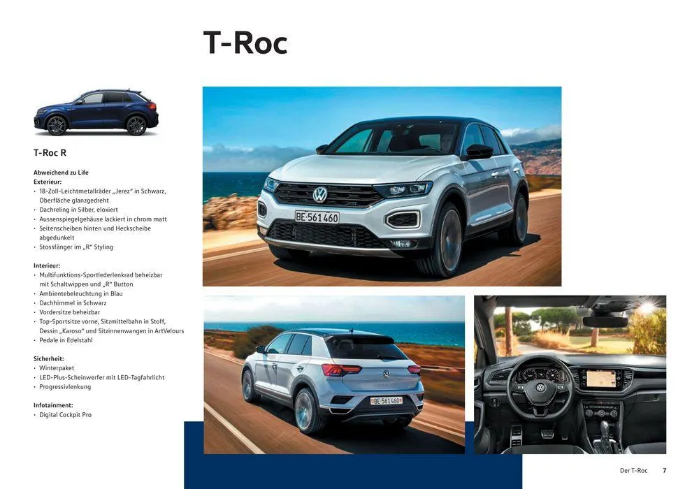 Der T-Roc von 16. Januar bis 31. Dezember 2024 - Prospekt seite  7