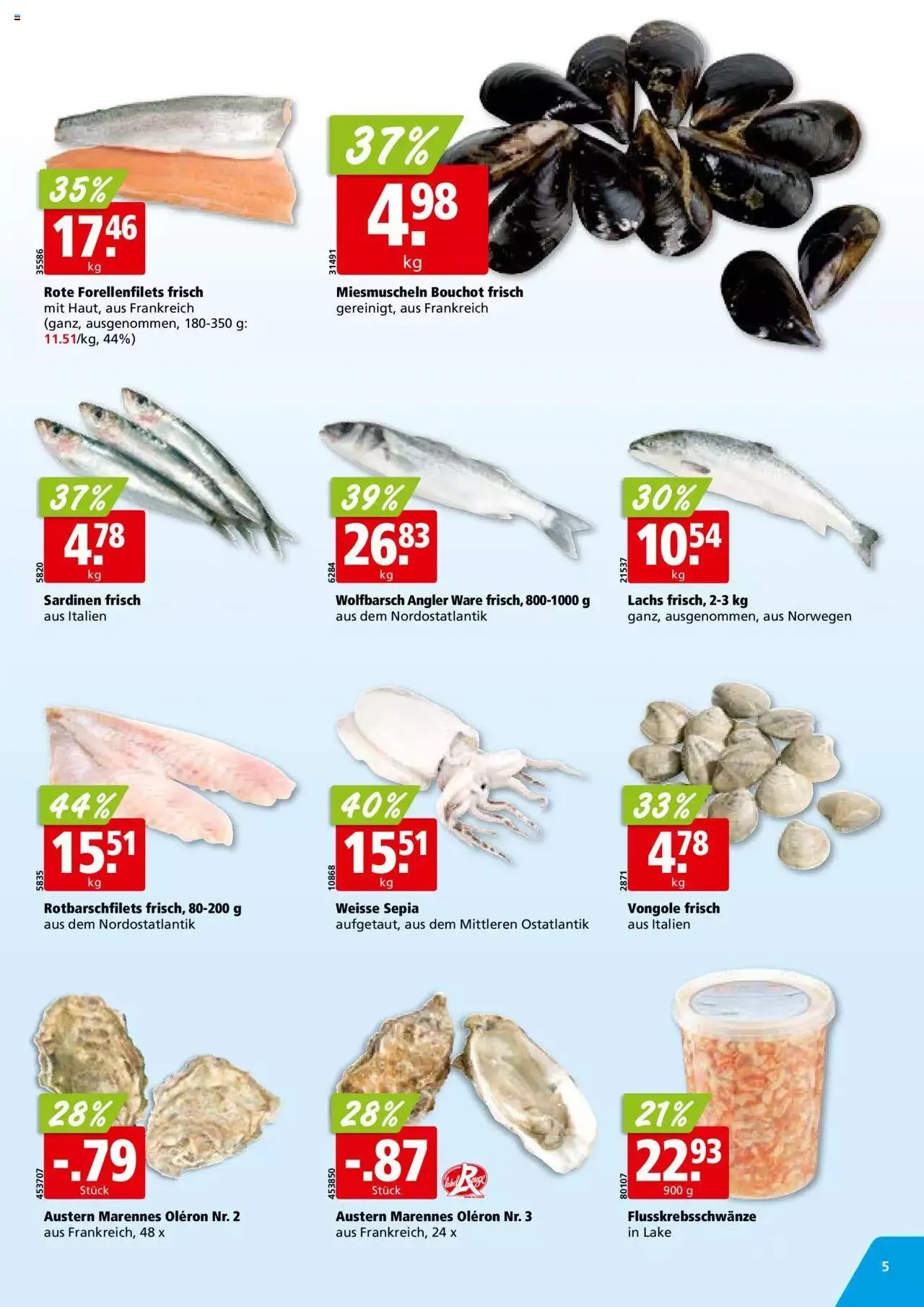 Aligro Aktionen für Businesskunden - Chavannes, Matran, Genf, Sitten von 4. Dezember bis 9. Dezember 2023 - Prospekt seite 5