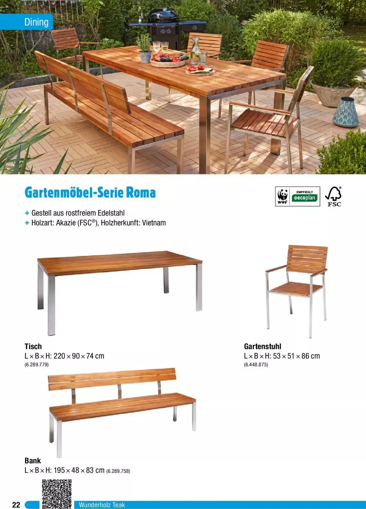 Jumbo Gartenmobelbroschure 2024 von 29. Januar bis 31. Dezember 2024 - Prospekt seite  22