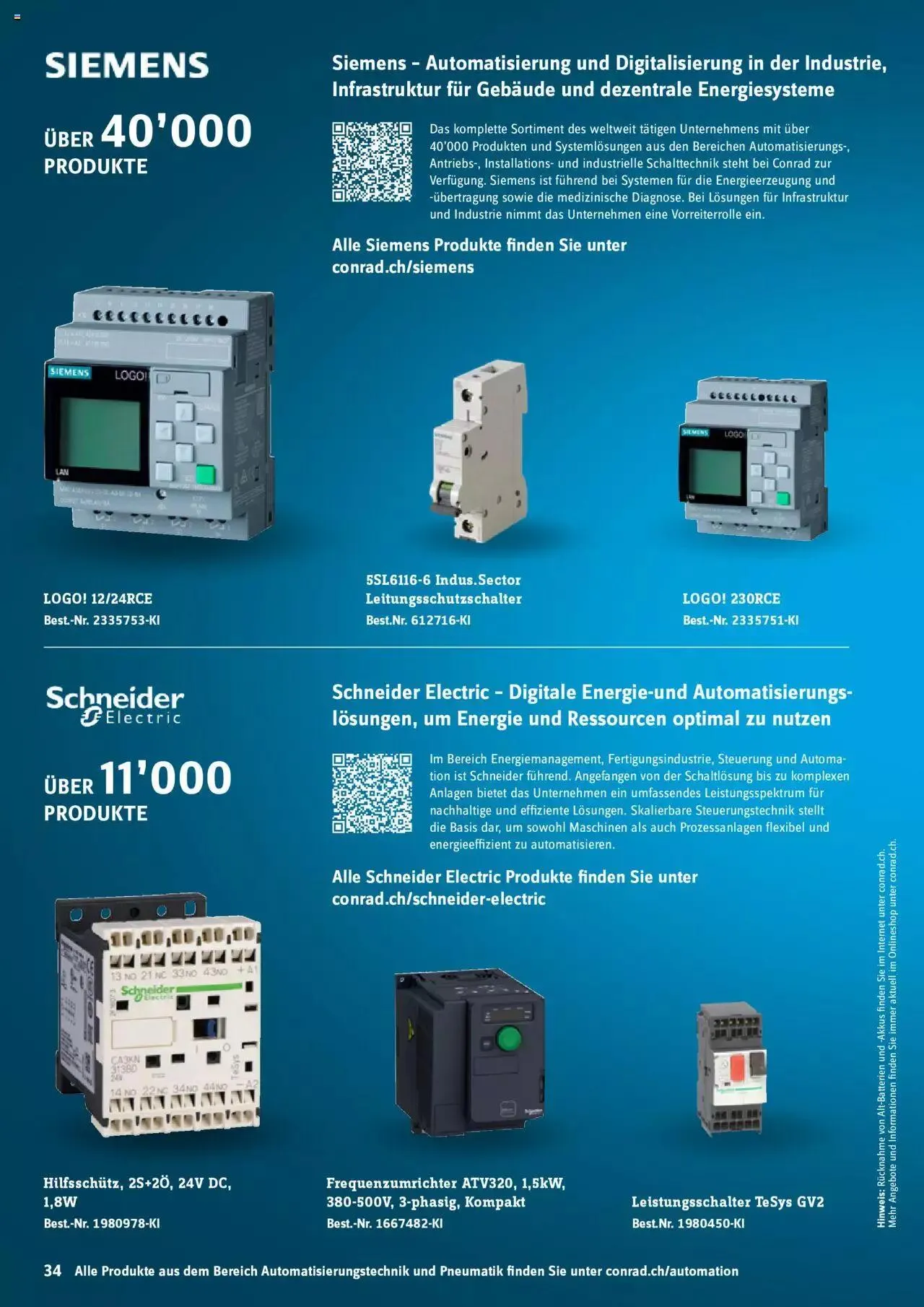 Conrad - Sortimentsoffensive 2022 von 30. August bis 31. Dezember 2023 - Prospekt seite  35