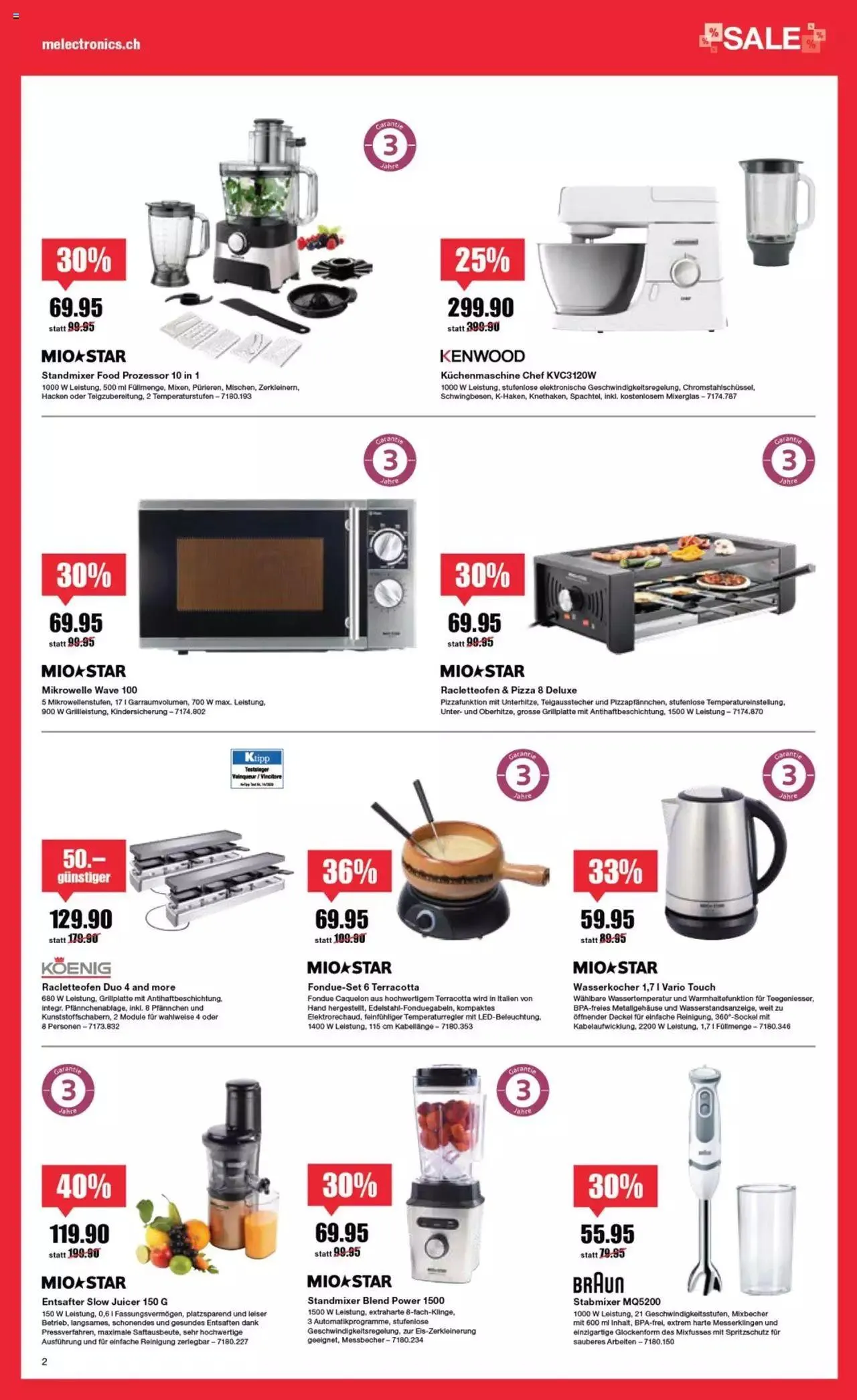 Melectronics Aktionen von 26. Dezember bis 15. Januar 2024 - Prospekt seite  2
