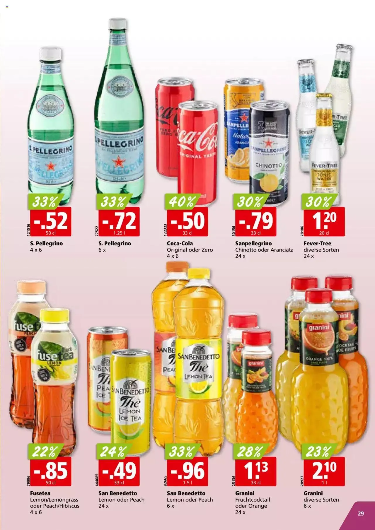 Aligro Aktionen - Chavannes, Matran, Genf, Sitten von 4. Dezember bis 9. Dezember 2023 - Prospekt seite 29