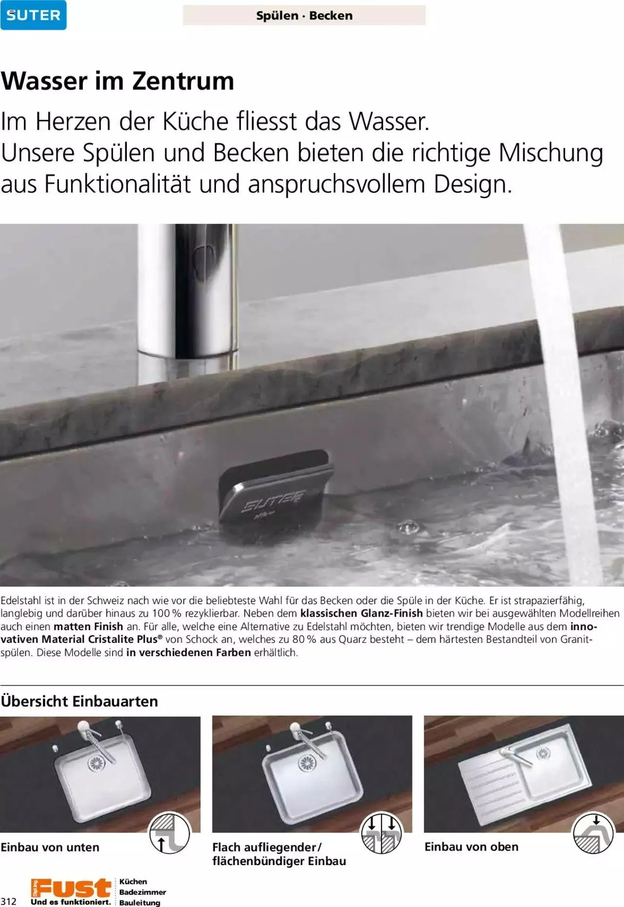 Fust - Küchenmagazin - Riesenauswahl von 22. Februar bis 31. Dezember 2023 - Prospekt seite  312