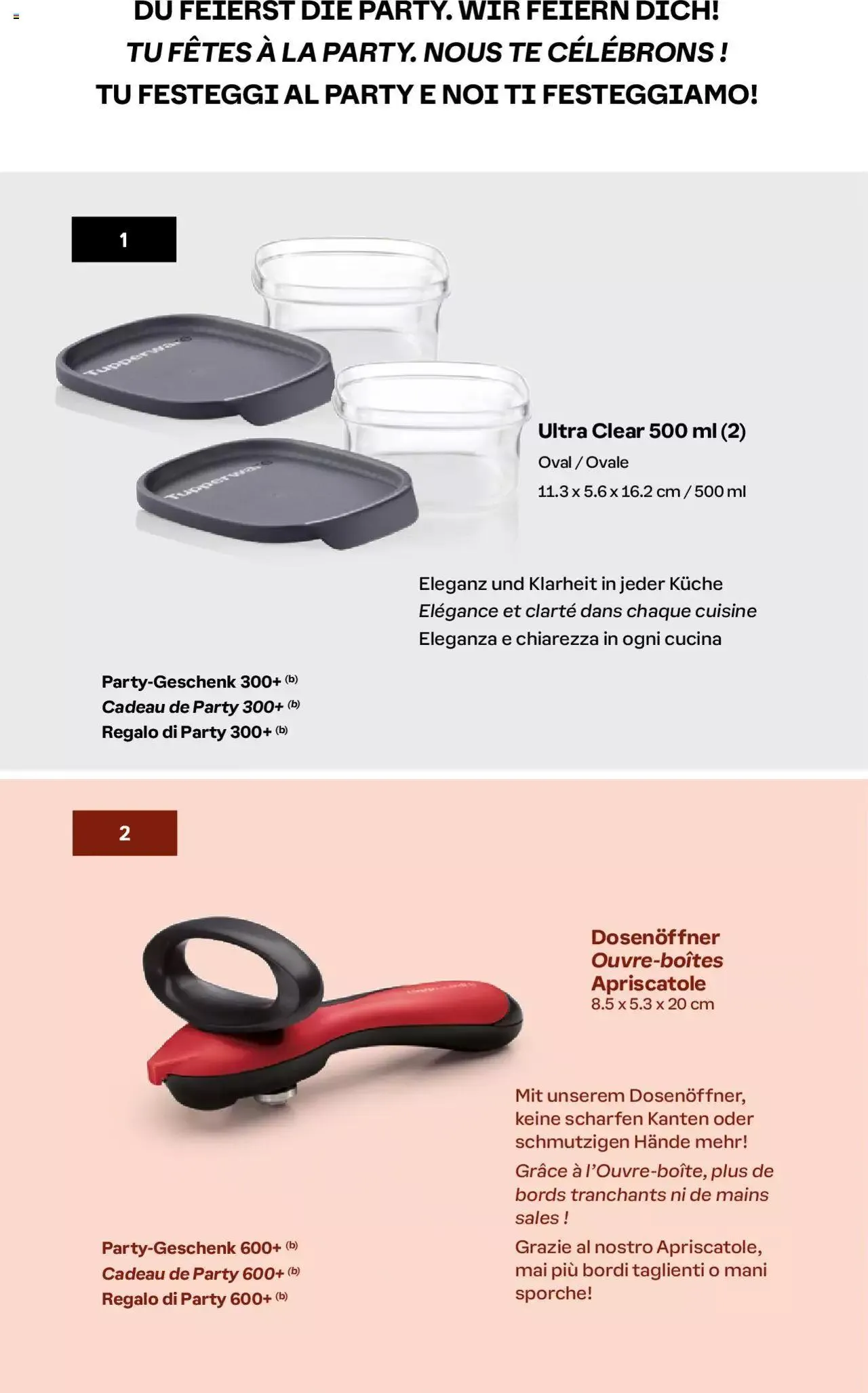 Tupperware Aktionen von 6. Mai bis 2. Juni 2024 - Prospekt seite 10