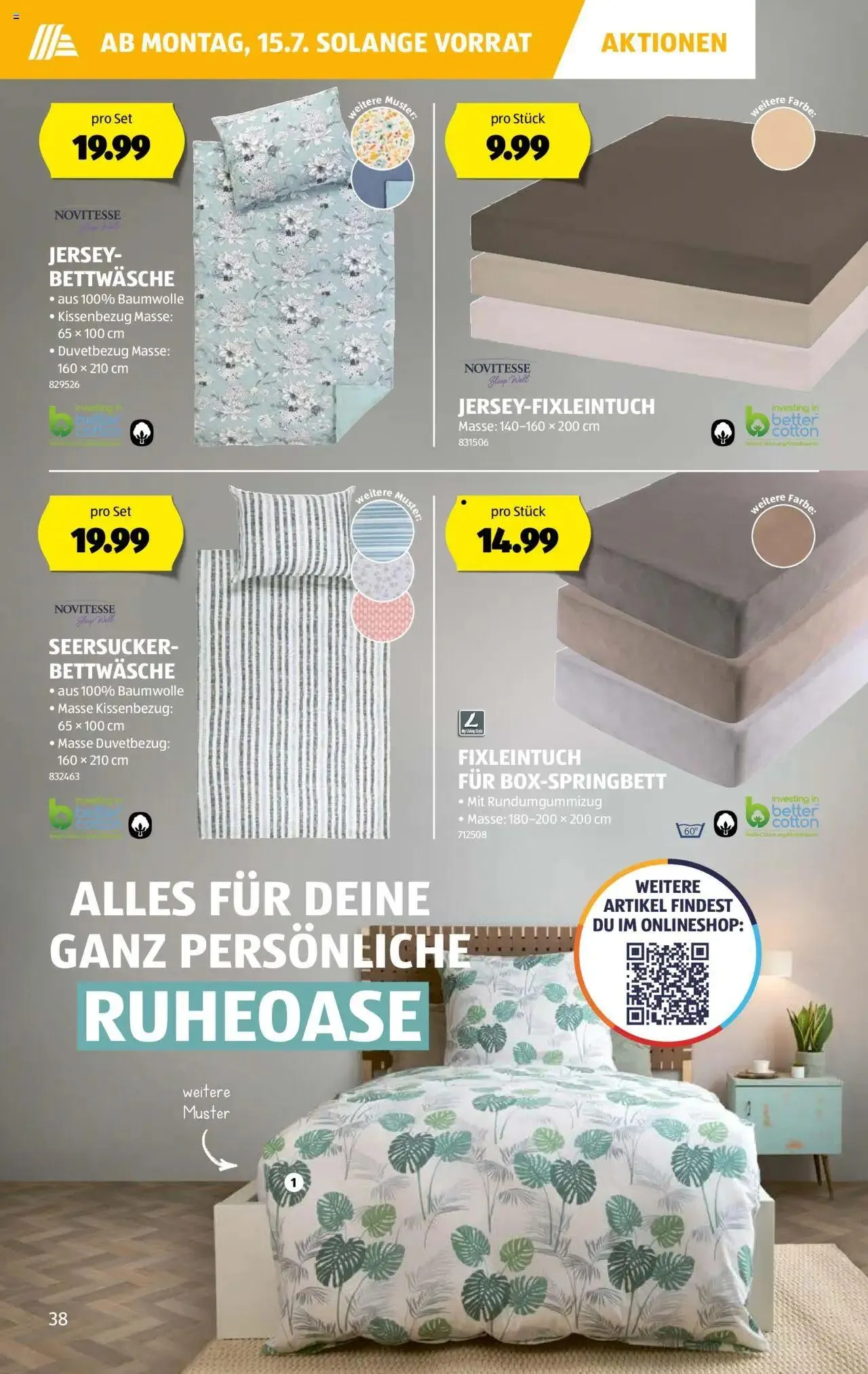 Aldi Aktionen von 11. Juli bis 17. Juli 2024 - Prospekt seite  38