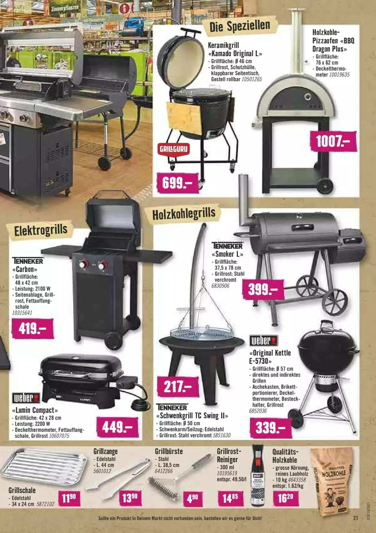 Hornbach Aktionen von 1. Mai bis 31. Dezember 2023 - Prospekt seite  21