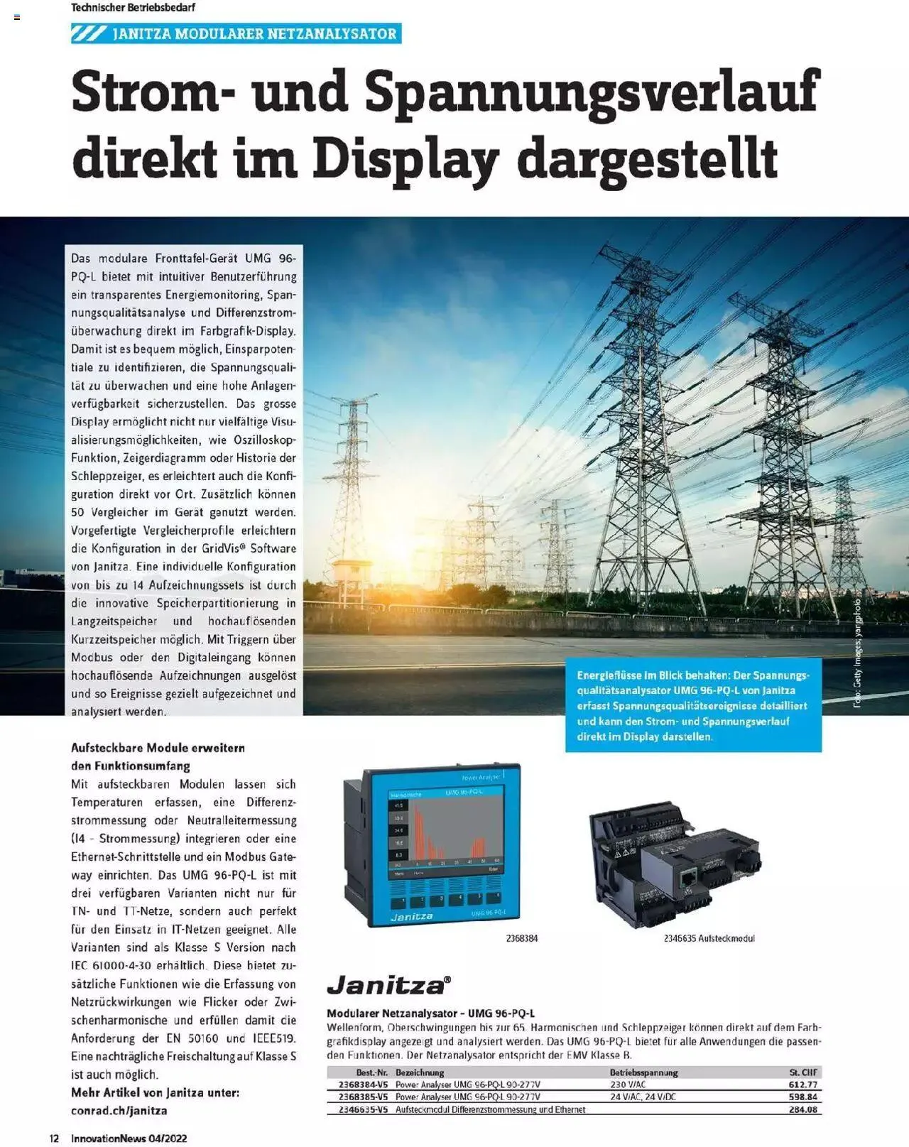 Conrad - Innovation News von 26. September bis 31. Dezember 2023 - Prospekt seite  12