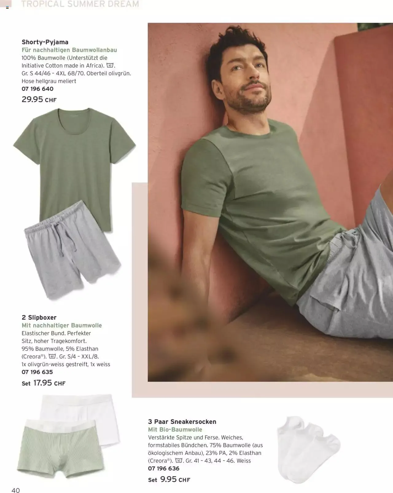 Tchibo Aktionen von 19. Juni bis 31. Dezember 2024 - Prospekt seite  40