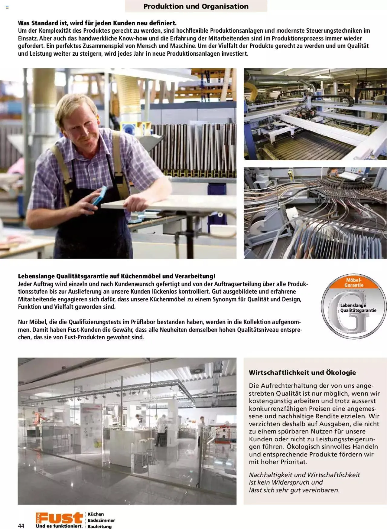 Fust - Küchenmagazin - Riesenauswahl von 22. Februar bis 31. Dezember 2023 - Prospekt seite  44