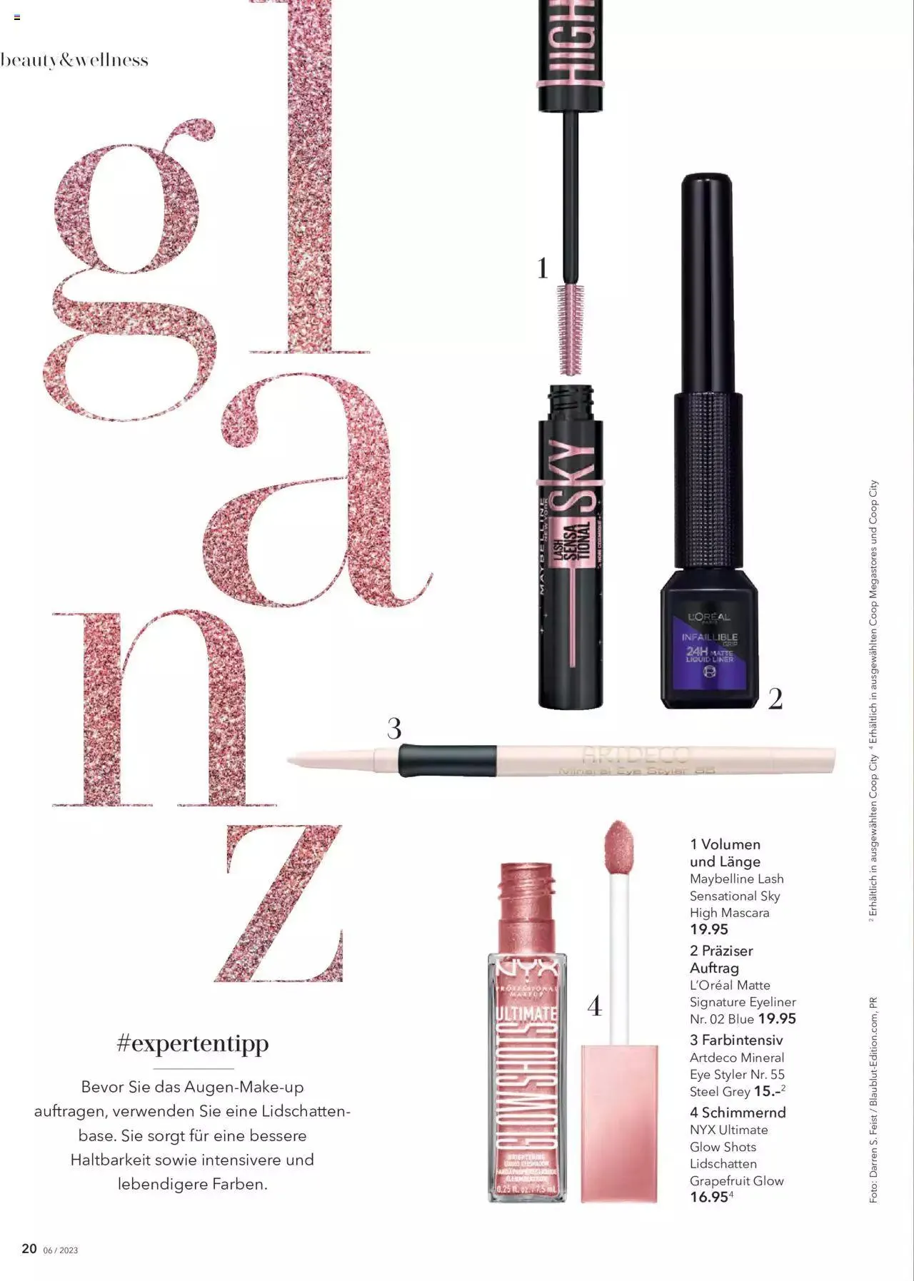 Coop City Aktionen Beauty & Life von 14. November bis 31. Dezember 2023 - Prospekt seite  20