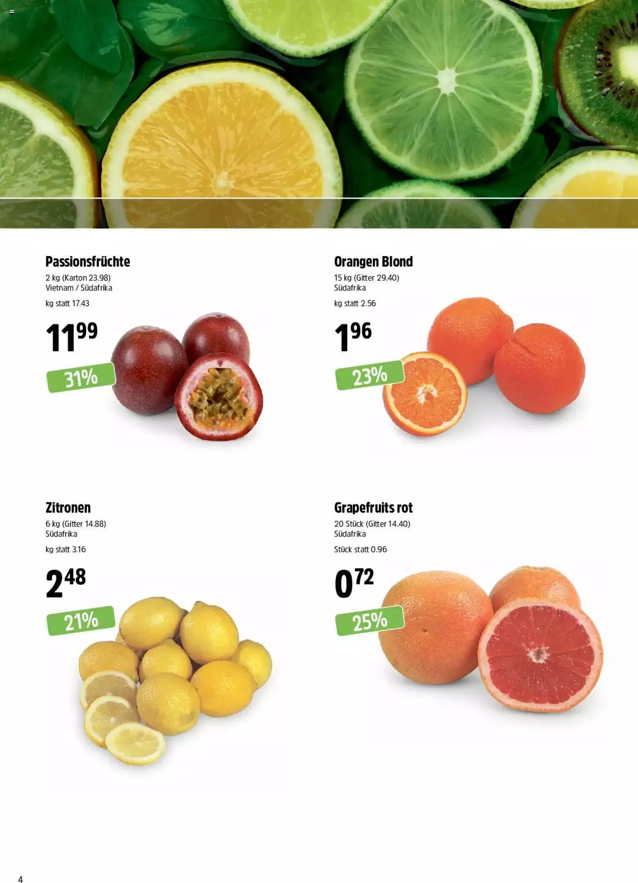 TopCC Aktionen Cocktails von 11. September bis 31. Dezember 2023 - Prospekt seite 4