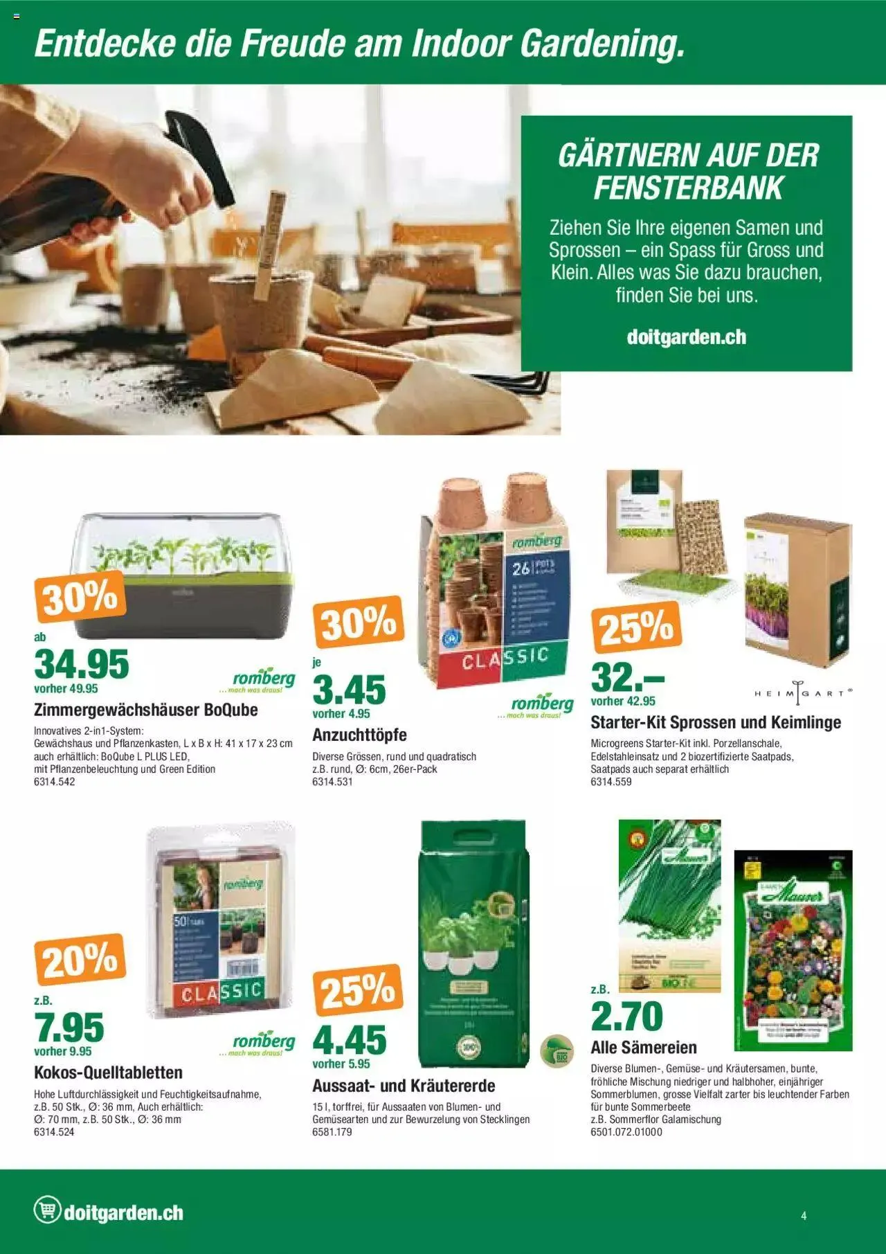 DO IT+GARDEN MIGROS Aktionen von 9. Januar bis 22. Januar 2024 - Prospekt seite  13