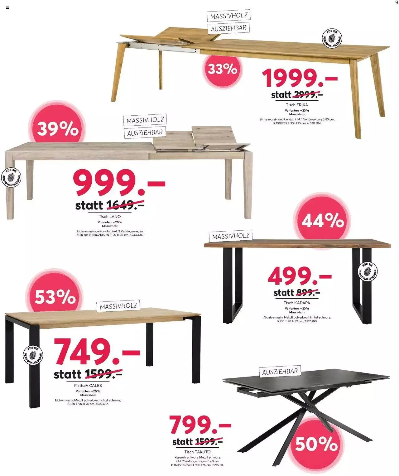 Livique Sale von 25. Juni bis 12. August 2024 - Prospekt seite  9