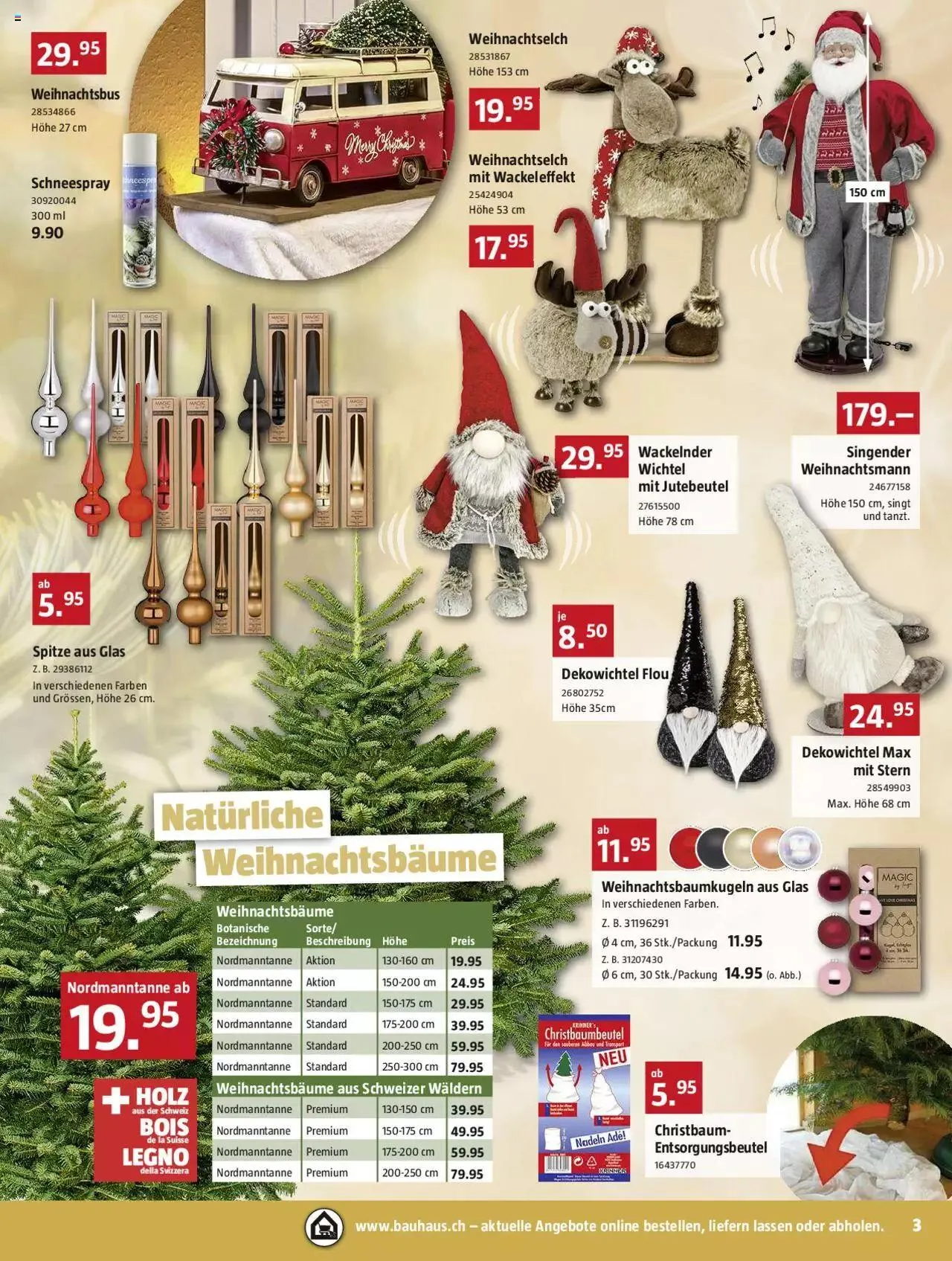 Bauhaus Aktionen von 27. November bis 31. Dezember 2023 - Prospekt seite 3