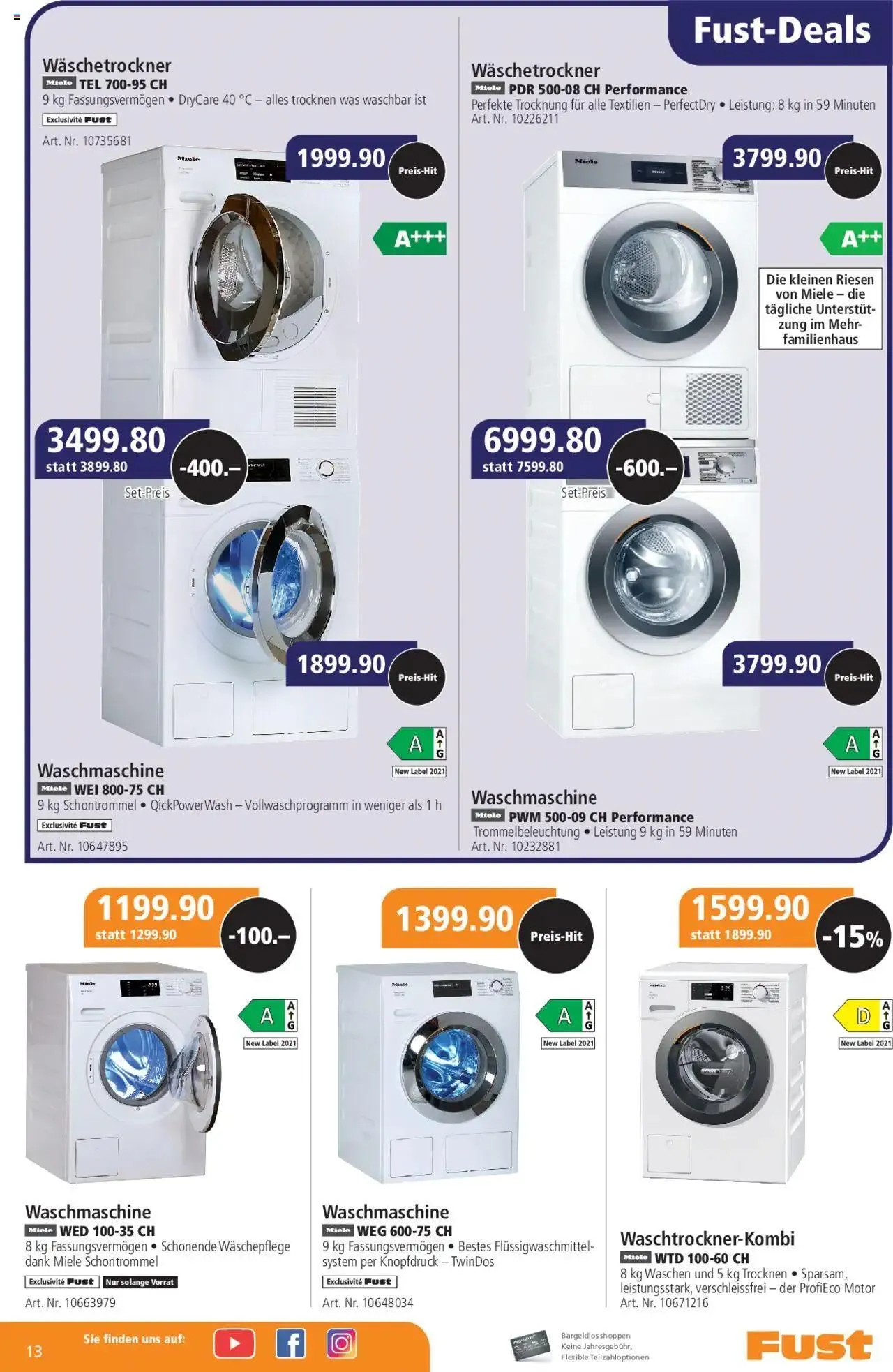 Fust Aktionen von 24. September bis 26. Oktober 2025 - Prospekt seite 13