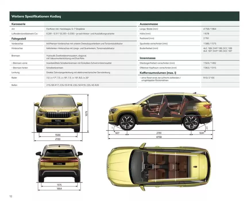 Preisliste New Kodiaq von 24. Oktober bis 7. November 2024 - Prospekt seite  12