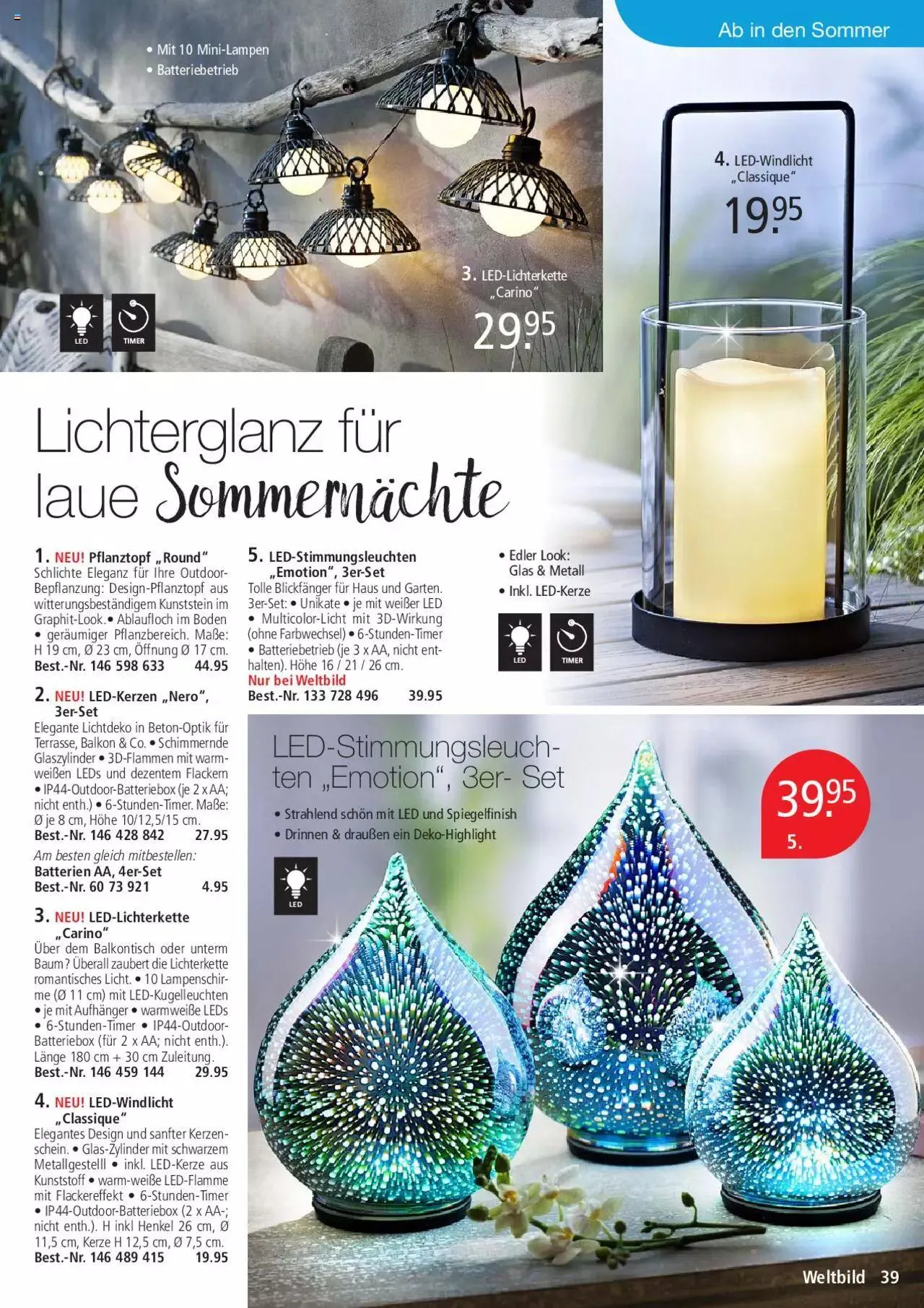 Weltbild Aktionen von 1. Juli bis 31. Juli 2023 - Prospekt seite  39