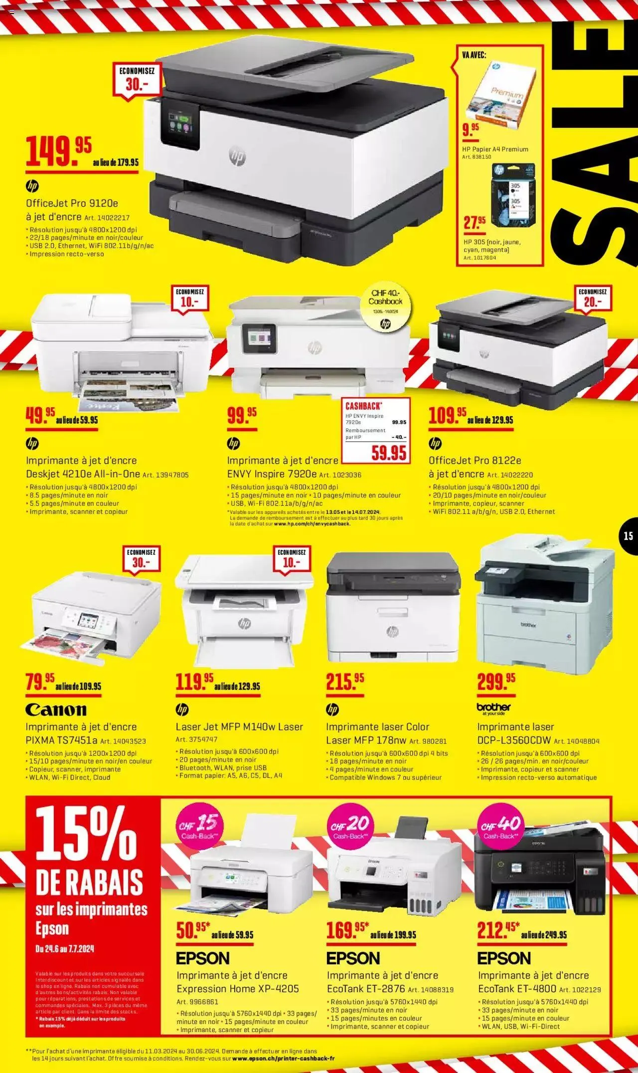 Interdiscount Aktionen FR von 24. Juni bis 7. Juli 2024 - Prospekt seite  15