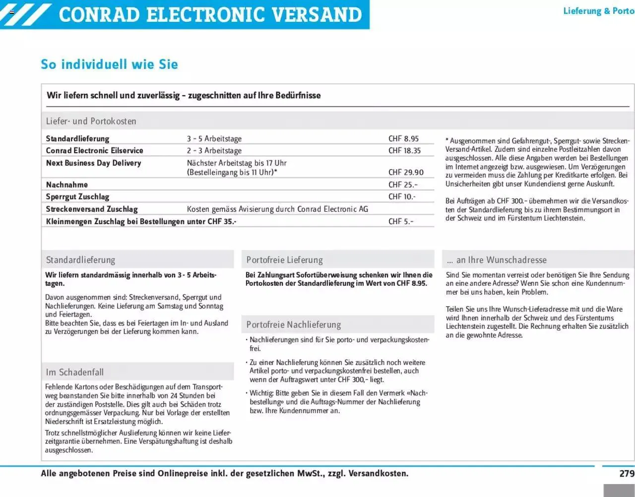 Conrad - Modellbahn 2021/22 von 1. Januar bis 31. Dezember 2023 - Prospekt seite 281