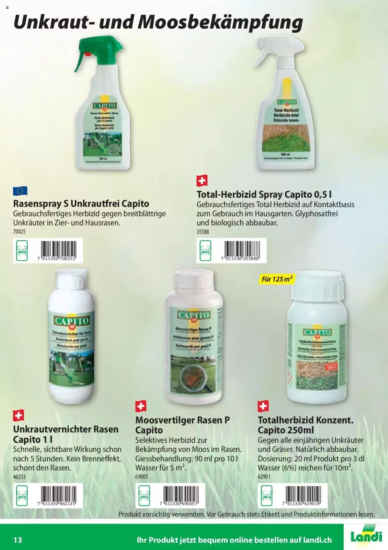 Landi Pflanzenschutz und Dünger 2023 von 7. März bis 31. Dezember 2023 - Prospekt seite 13