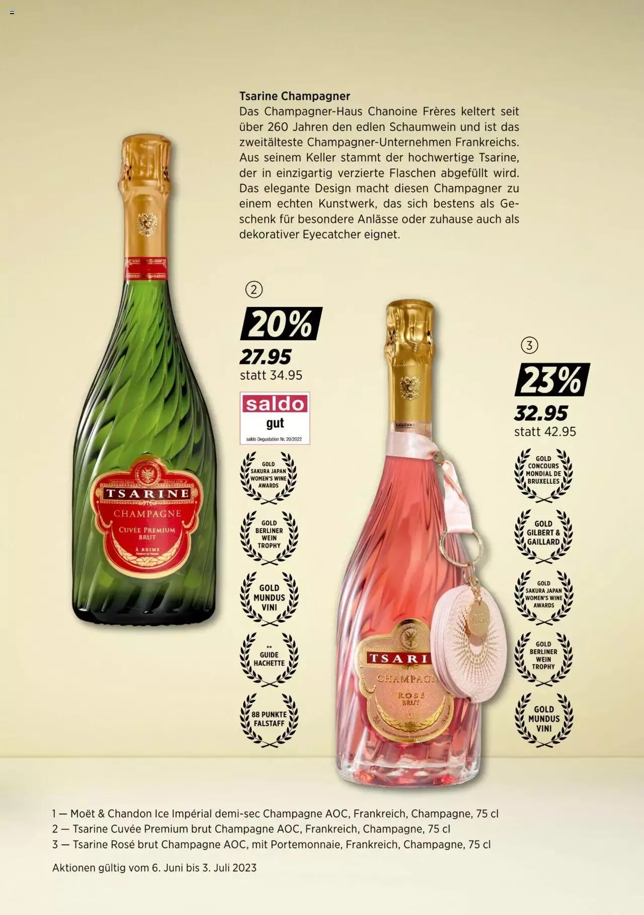 Denner Aktionen drinks and cigars DE von 6. Juni bis 31. Dezember 2023 - Prospekt seite 13