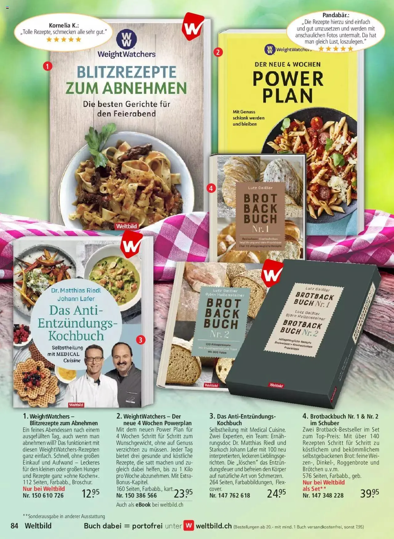 Weltbild Aktionen von 19. April bis 31. Dezember 2024 - Prospekt seite  84