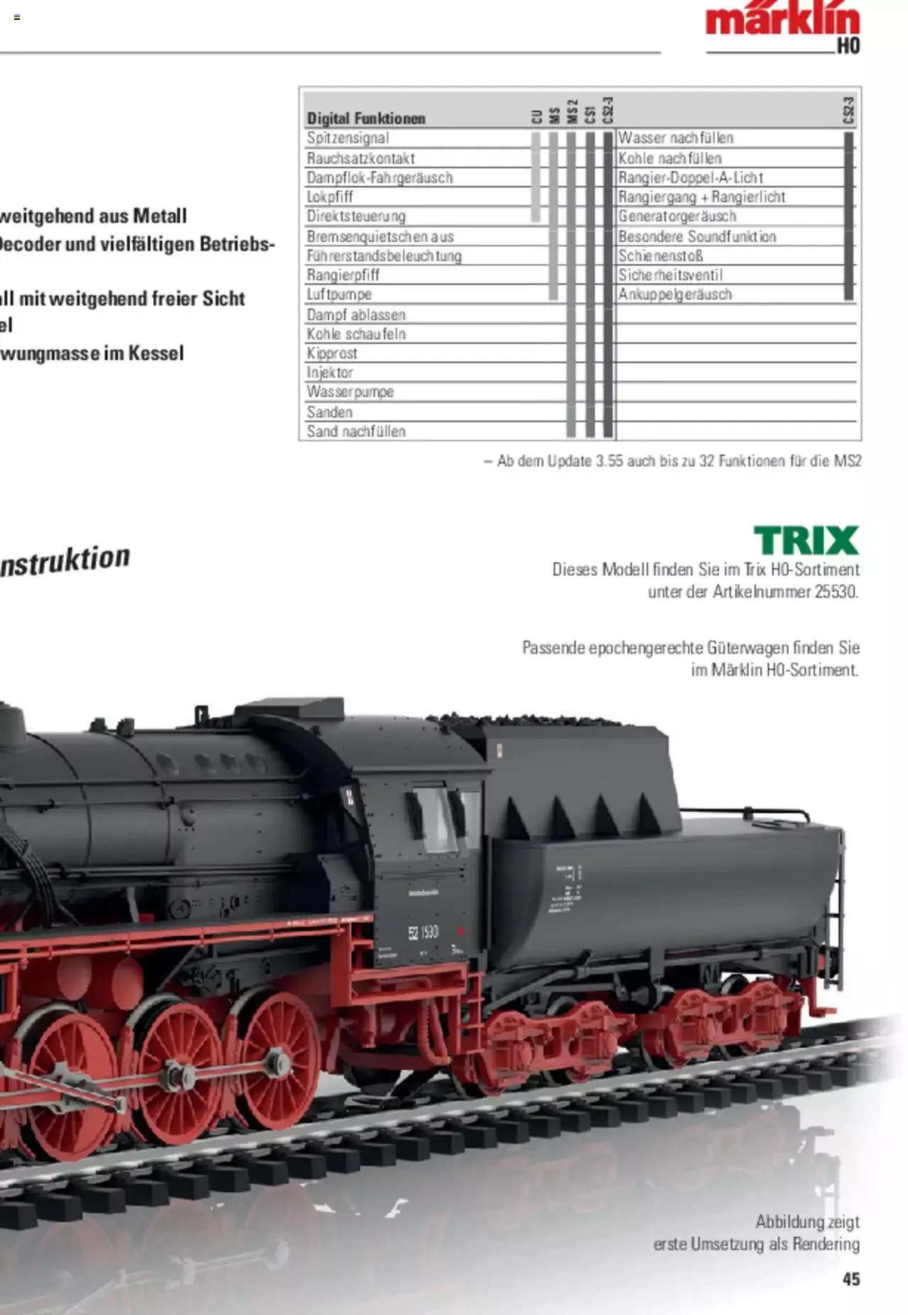Conrad - Märklin Neuheiten 2022 von 28. März bis 31. Dezember 2023 - Prospekt seite  94