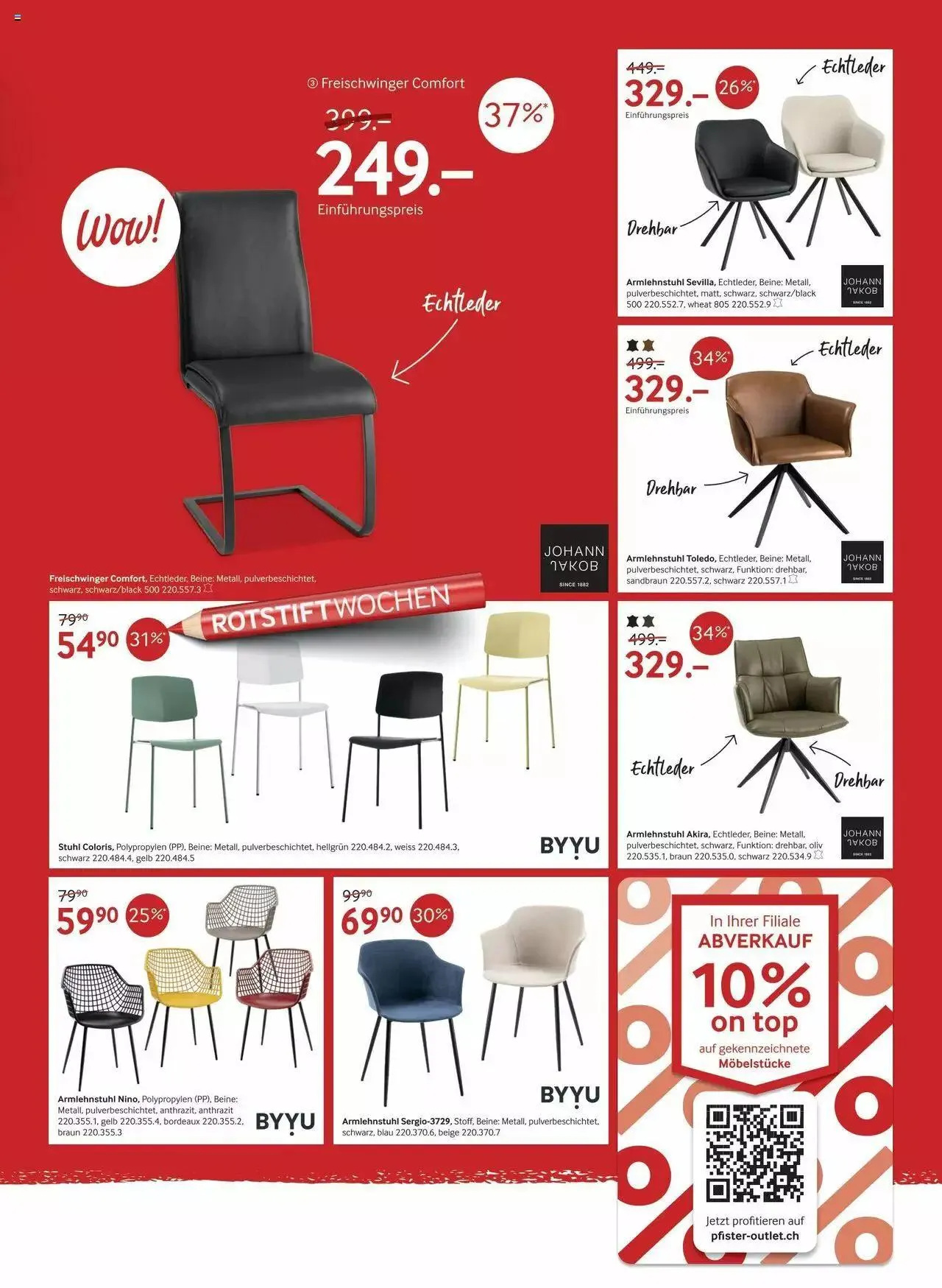 Pfister Rotstift Summer 2023 von 27. Juni bis 21. August 2023 - Prospekt seite  3