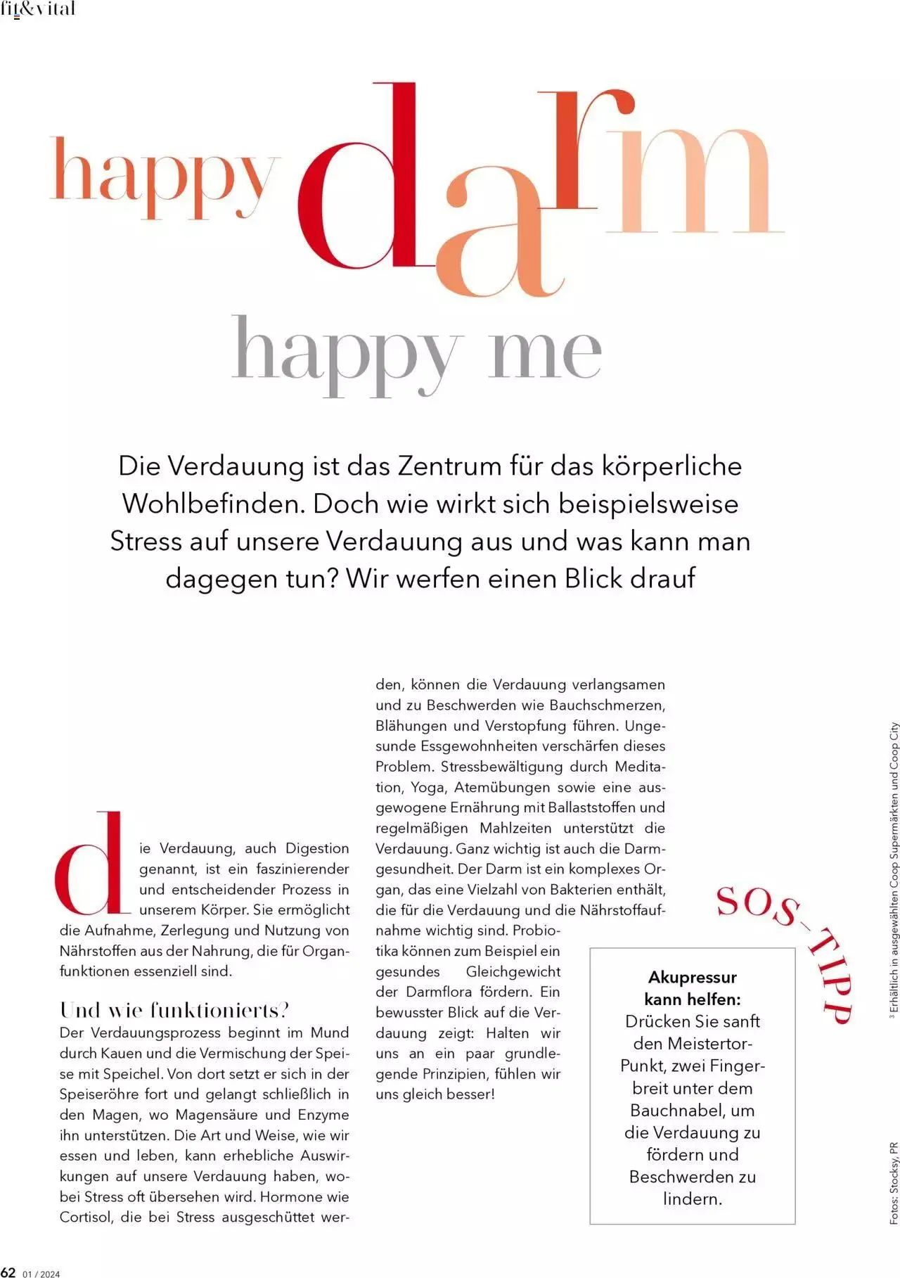 Coop Aktionen Beauty & Life von 27. Februar bis 31. Dezember 2024 - Prospekt seite  62