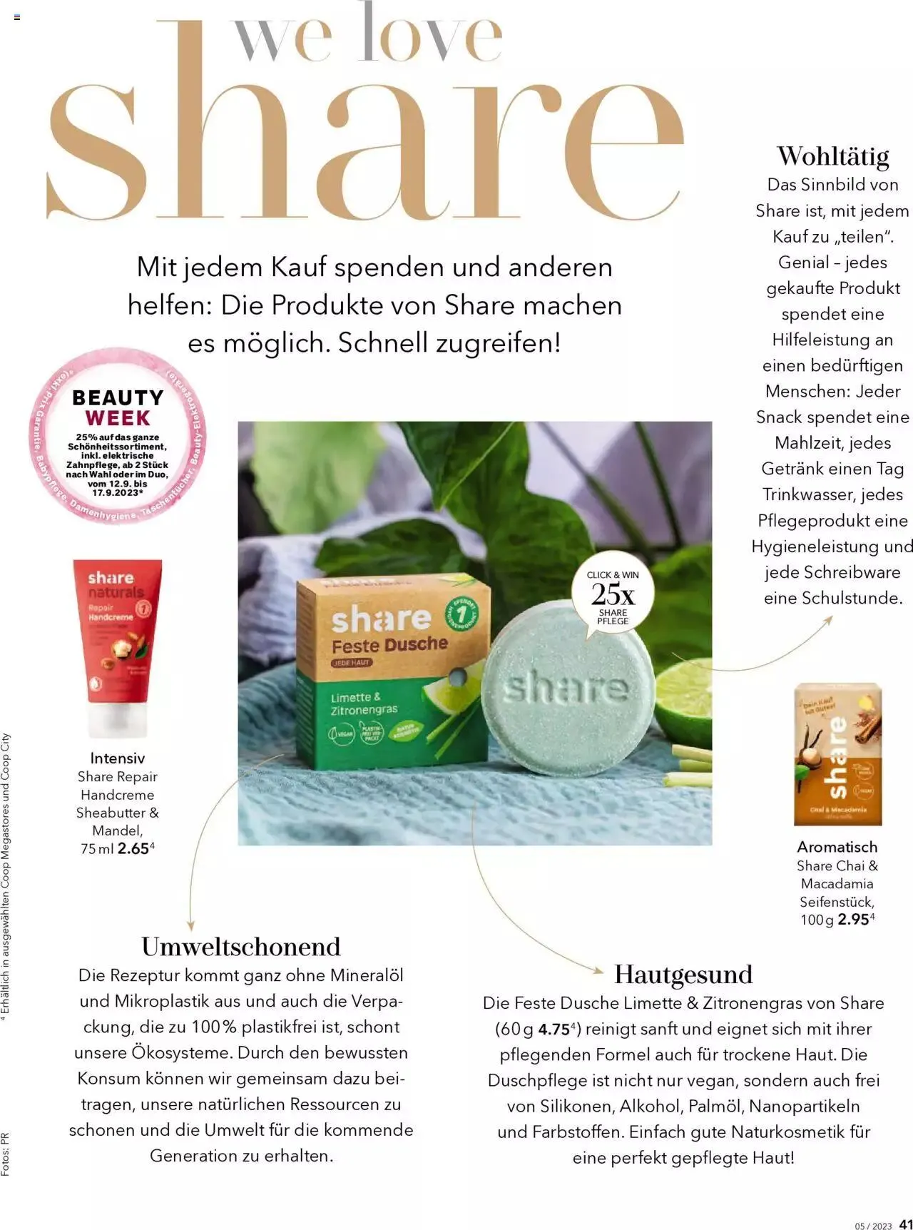 Coop City Aktionen von 12. September bis 31. Dezember 2023 - Prospekt seite  41