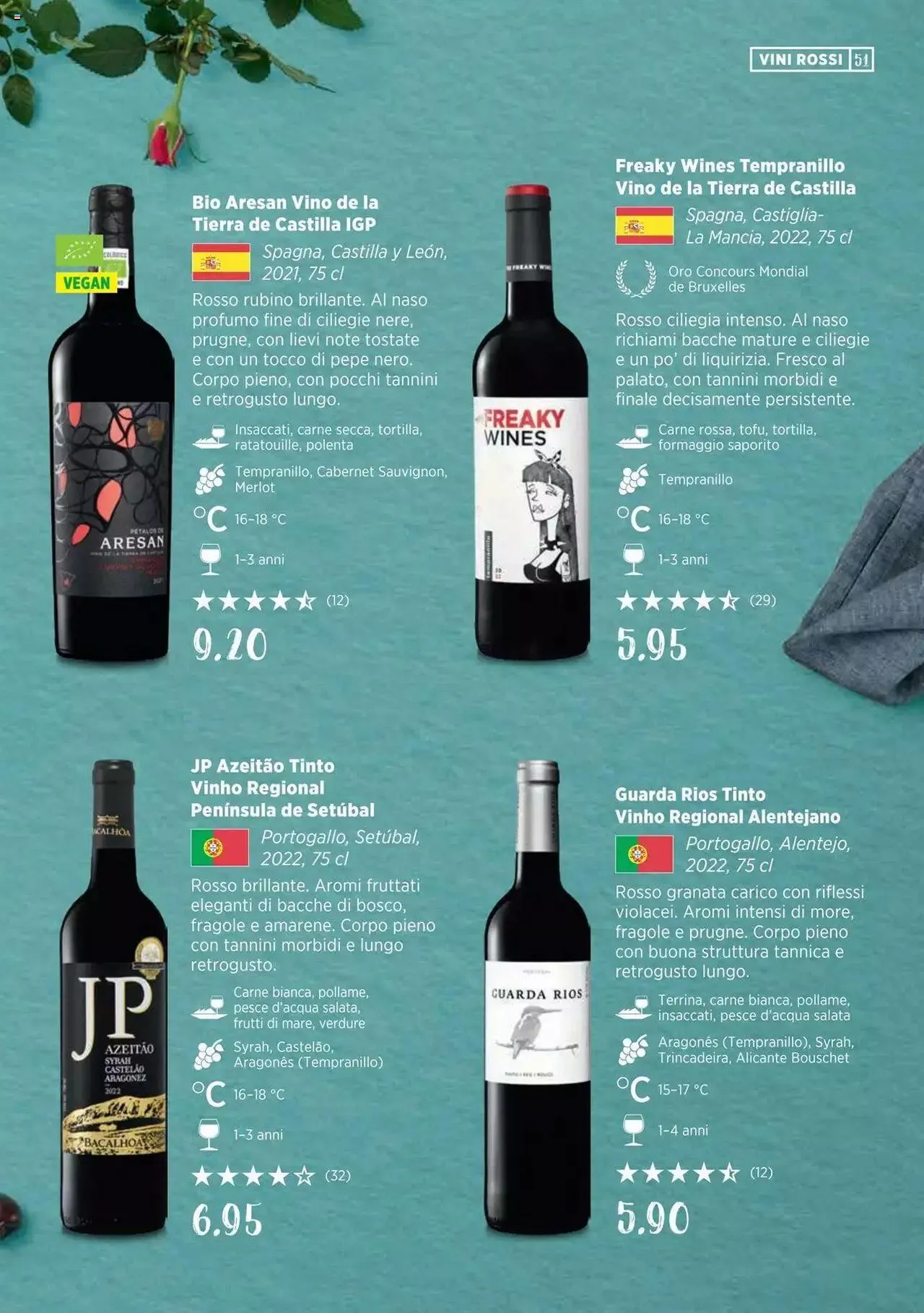 Denner Guida dei vini 2023 / 2024 IT von 11. September bis 31. Dezember 2023 - Prospekt seite  51