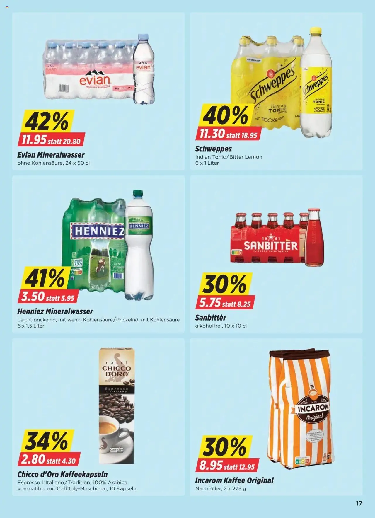 Denner Aktionen von 27. August bis 2. September 2024 - Prospekt seite  17
