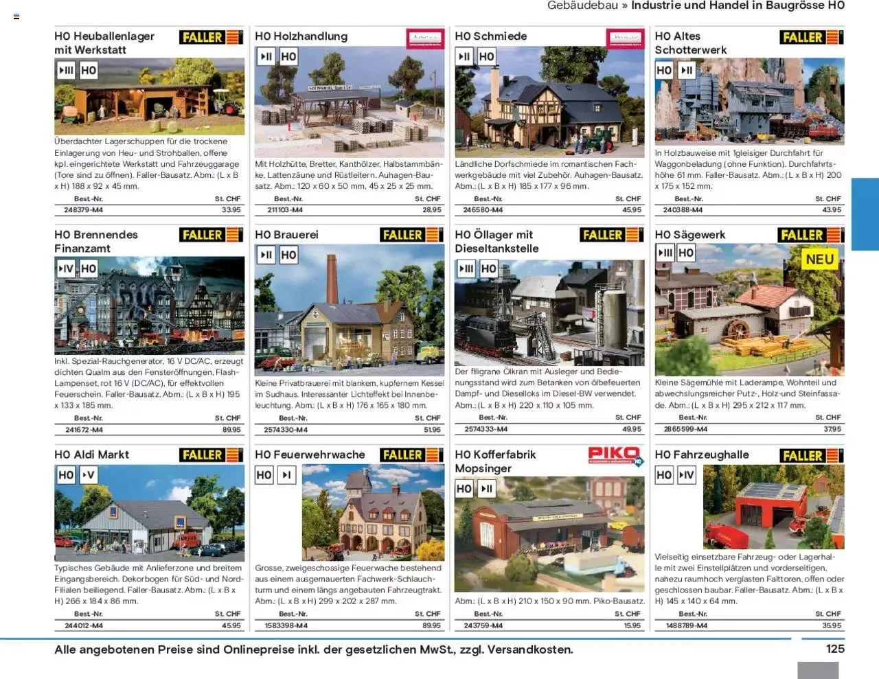 Conrad Modellbahn Katalog 2023/24 von 5. September bis 31. Dezember 2023 - Prospekt seite  127