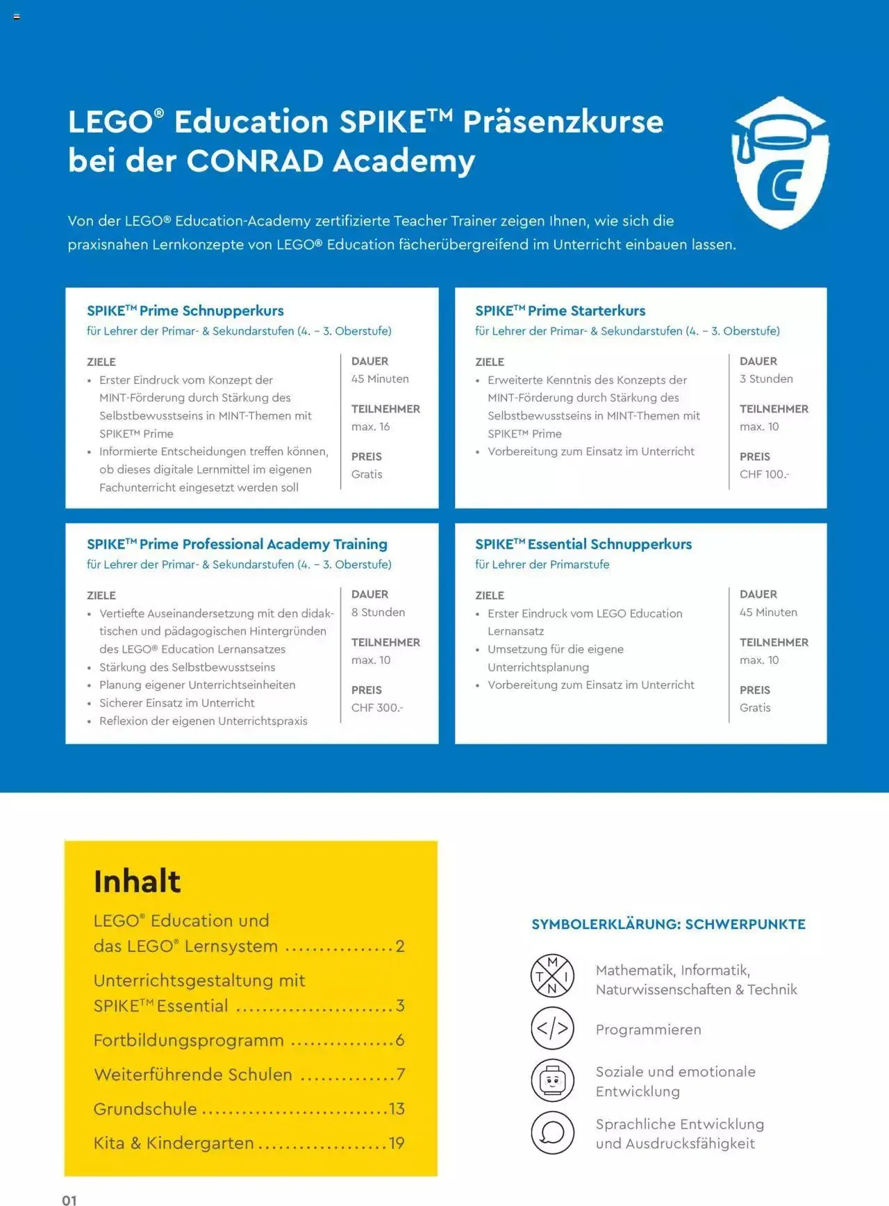 Conrad - Lego Education Lernkonzepte von 1. Januar bis 31. Dezember 2023 - Prospekt seite 2