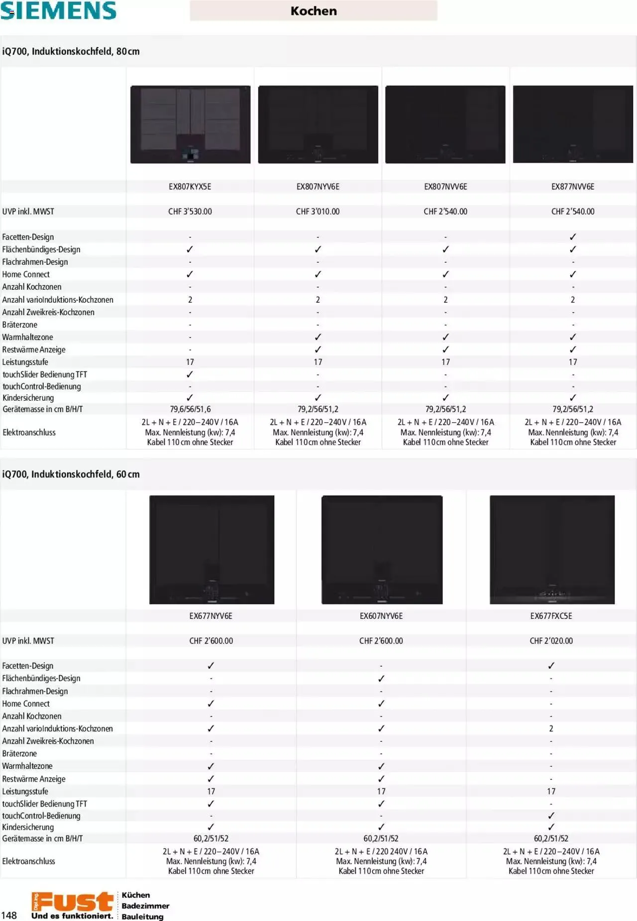Fust - Küchenmagazin - Riesenauswahl von 22. Februar bis 31. Dezember 2023 - Prospekt seite 148
