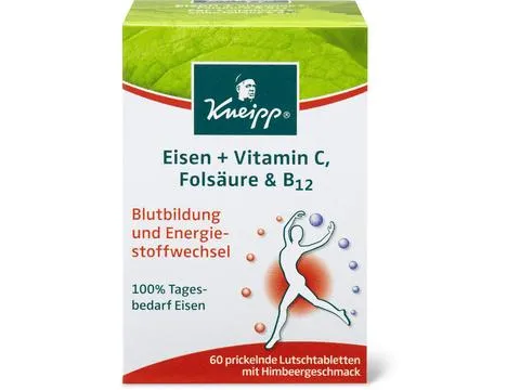 Kneipp Eisen + Vitamin C, Folsäure & B12