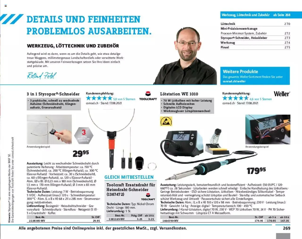 Conrad - Modellbahn 2021/22 von 1. Januar bis 31. Dezember 2023 - Prospekt seite 271