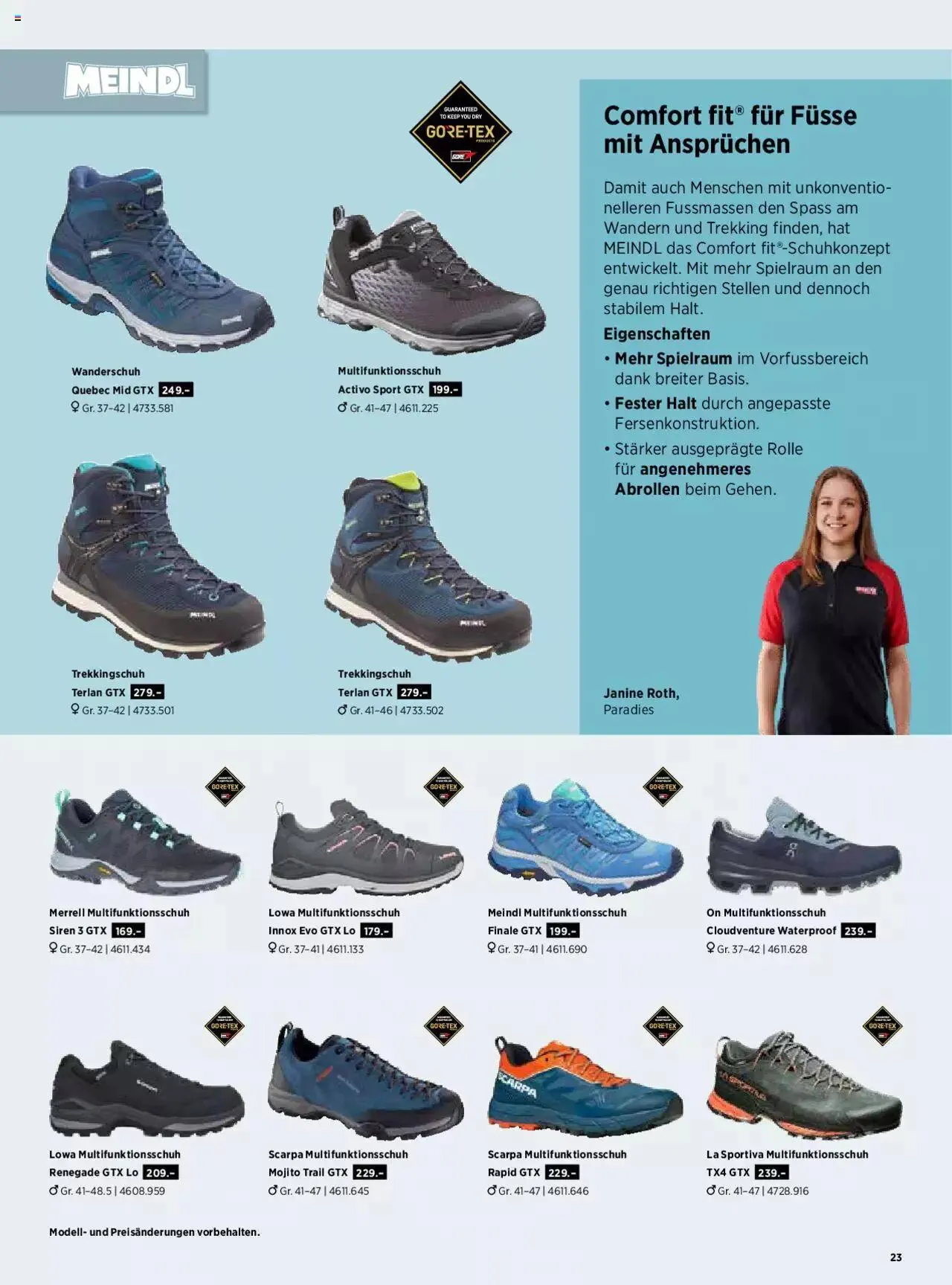 SportXX - Trekking 2022 von 6. April bis 31. Dezember 2023 - Prospekt seite  23