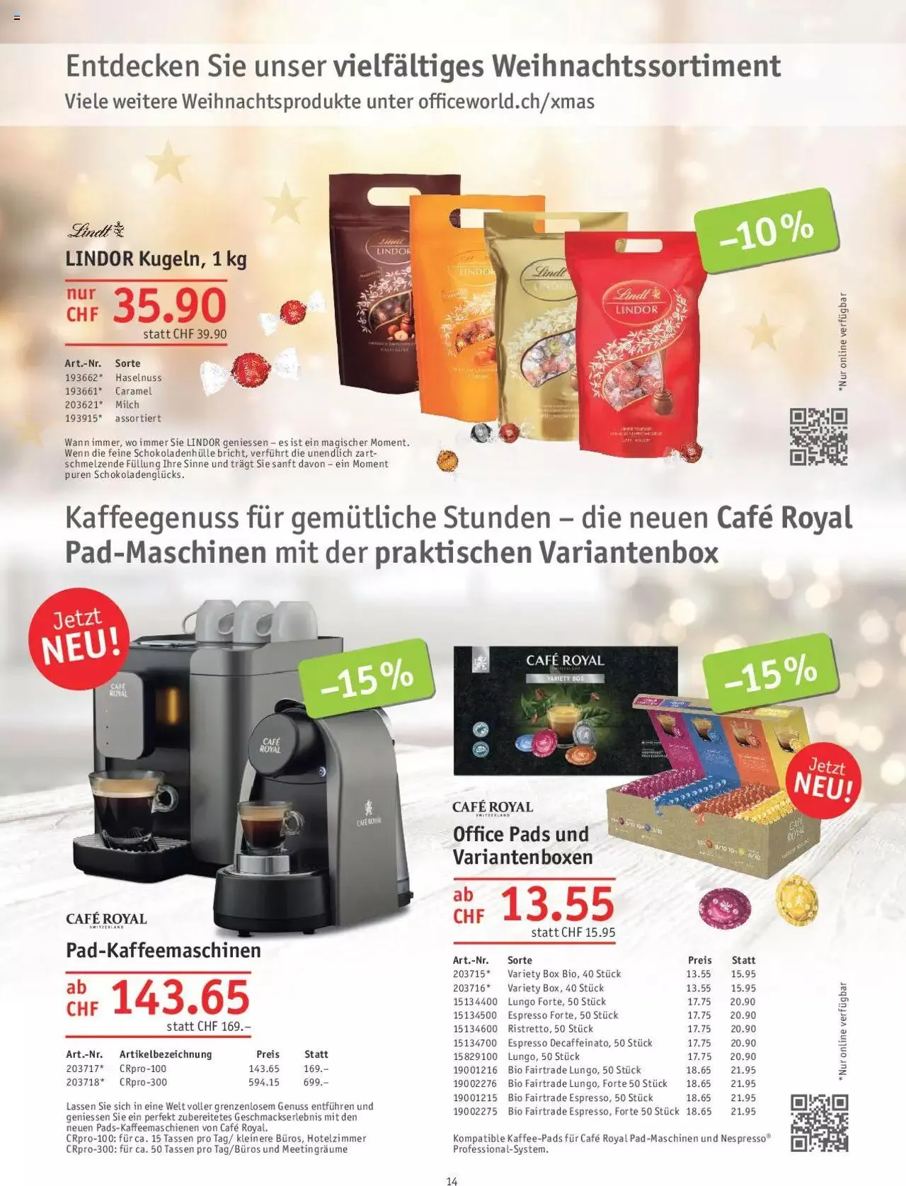 Office World Aktionen von 26. Oktober bis 29. November 2023 - Prospekt seite  14