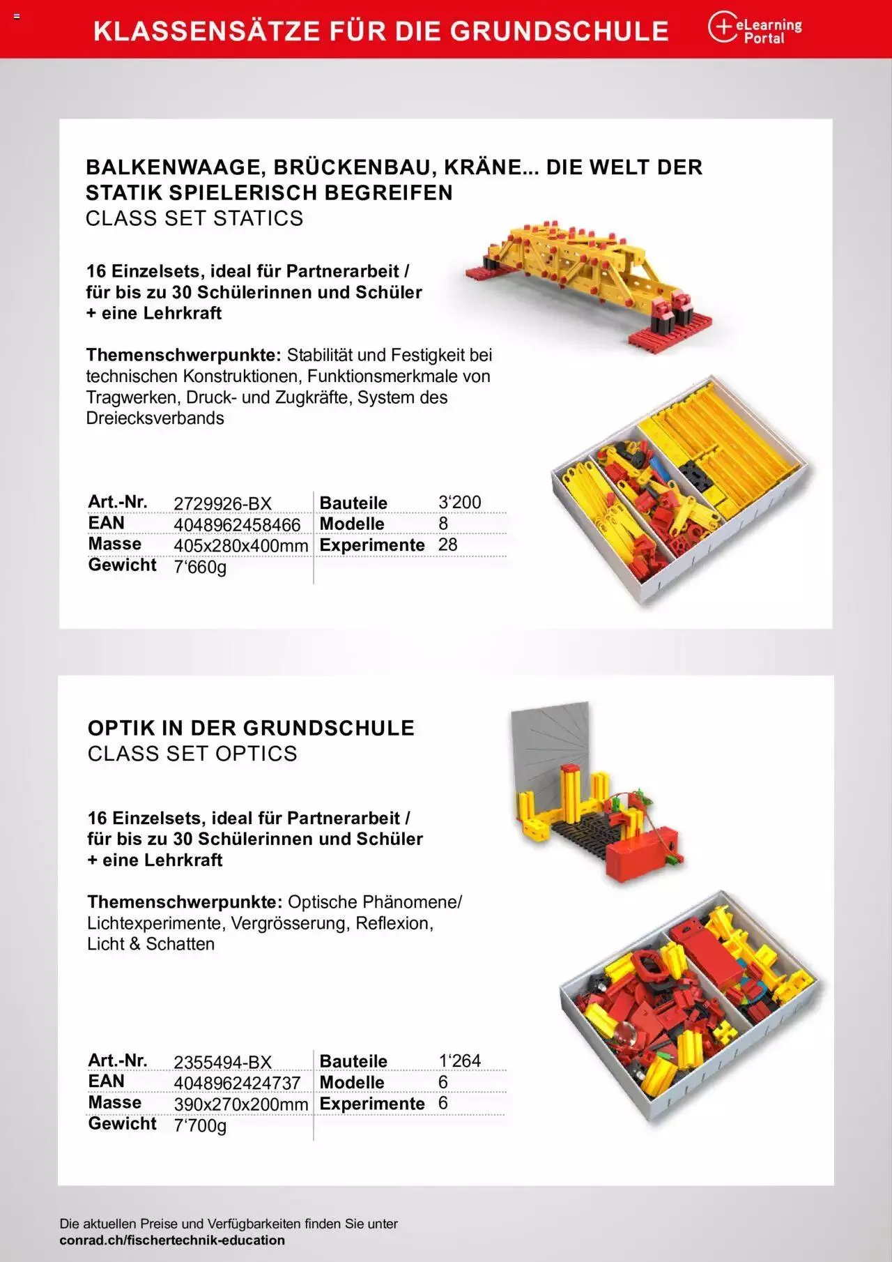 Conrad Fischertechnik education von 14. März bis 31. Dezember 2024 - Prospekt seite  8